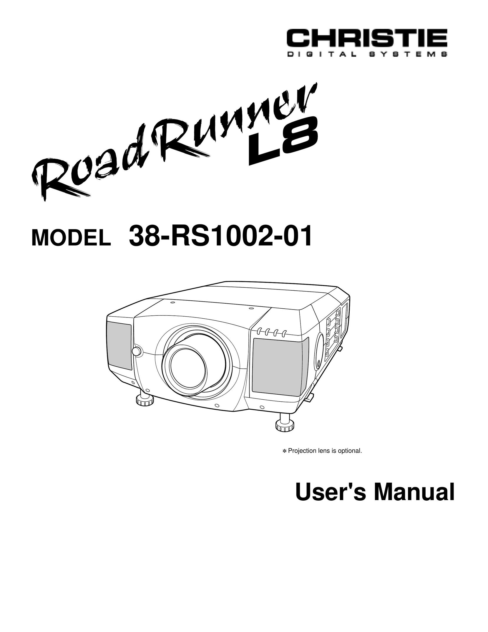 Christie Digital Systems 38-RS1002-01 Projector User Manual