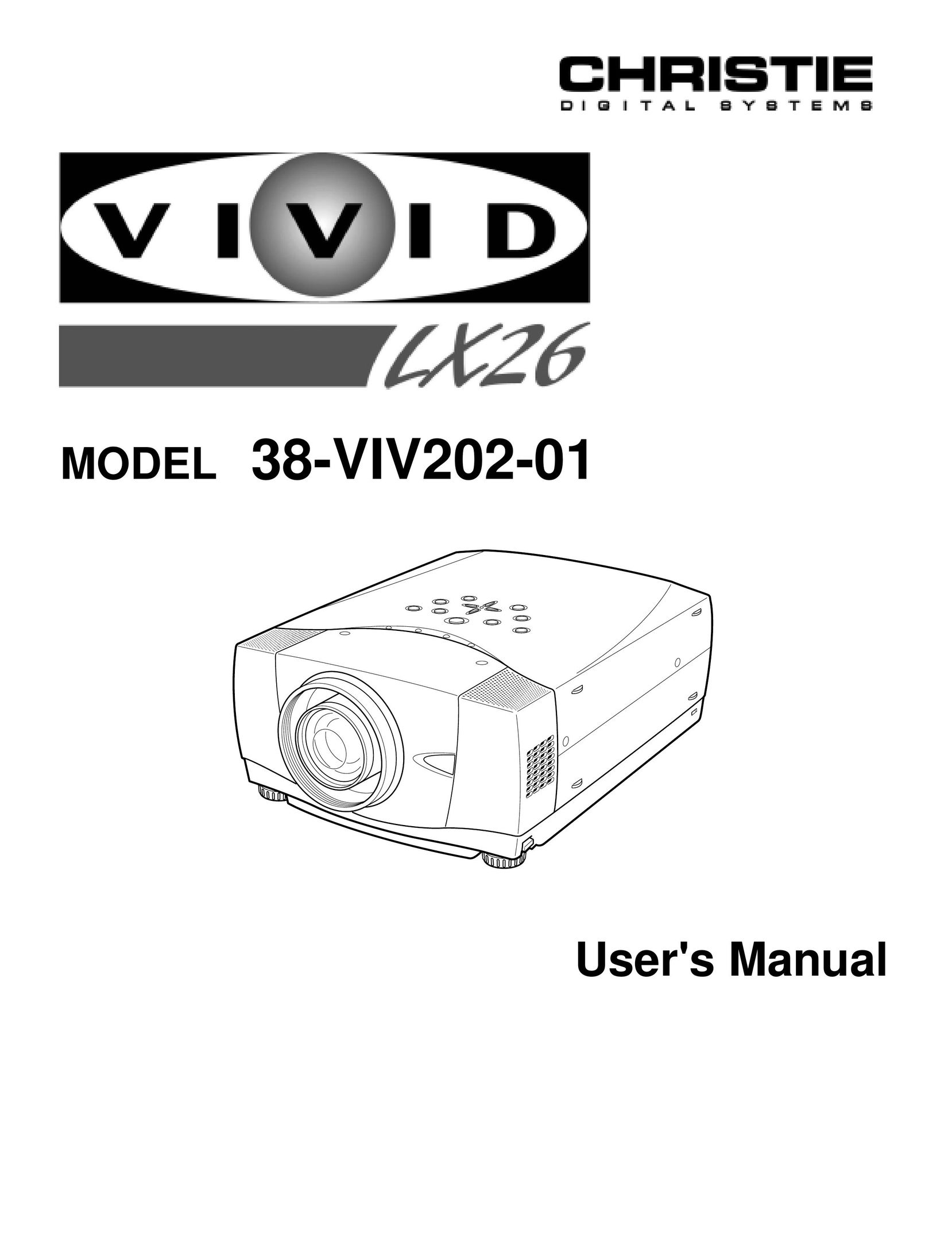 Christie Digital Systems 38-VIV202-01 Projector User Manual