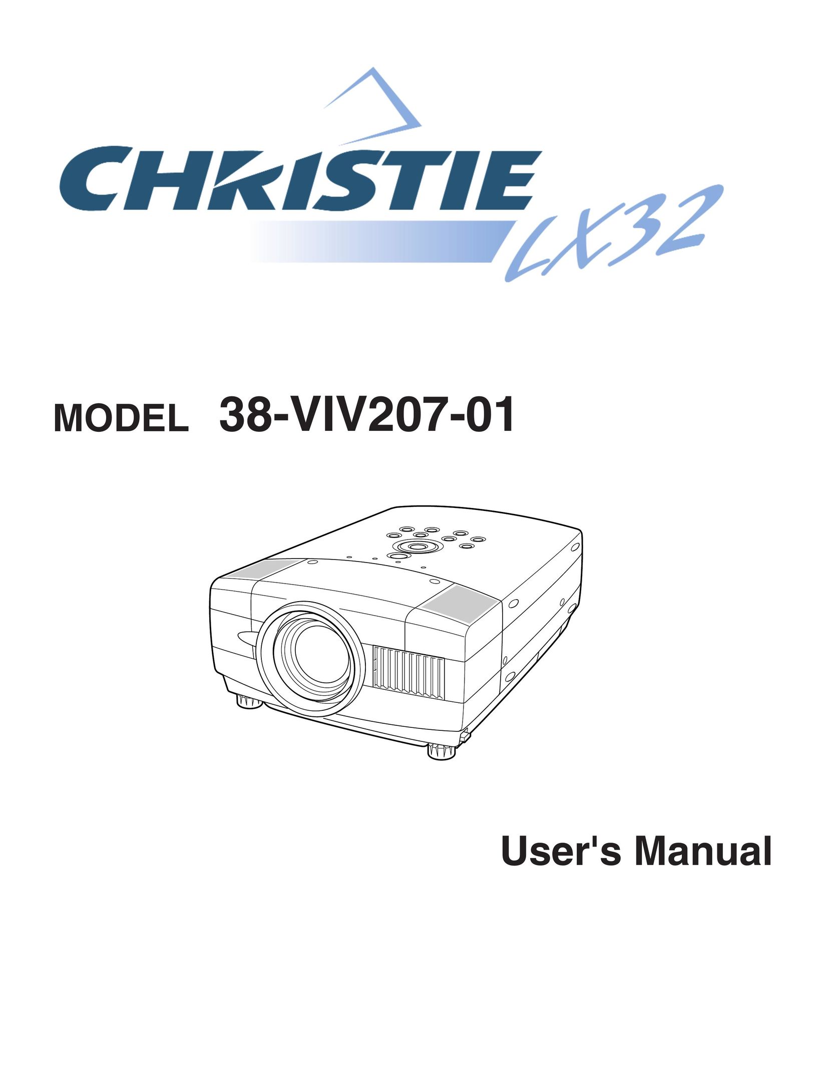 Christie Digital Systems 38-VIV207-01 Projector User Manual