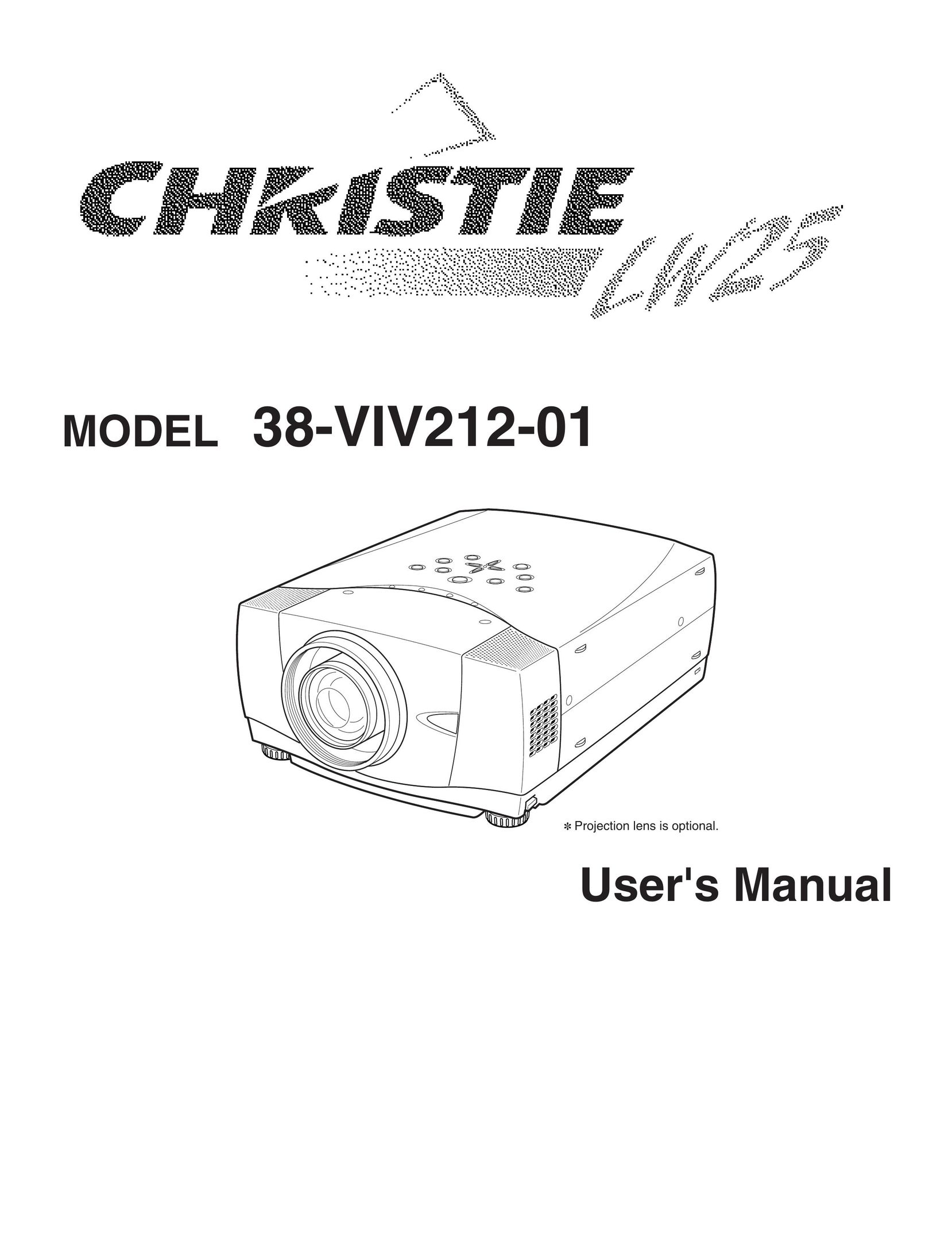 Christie Digital Systems 38-VIV212 Projector User Manual