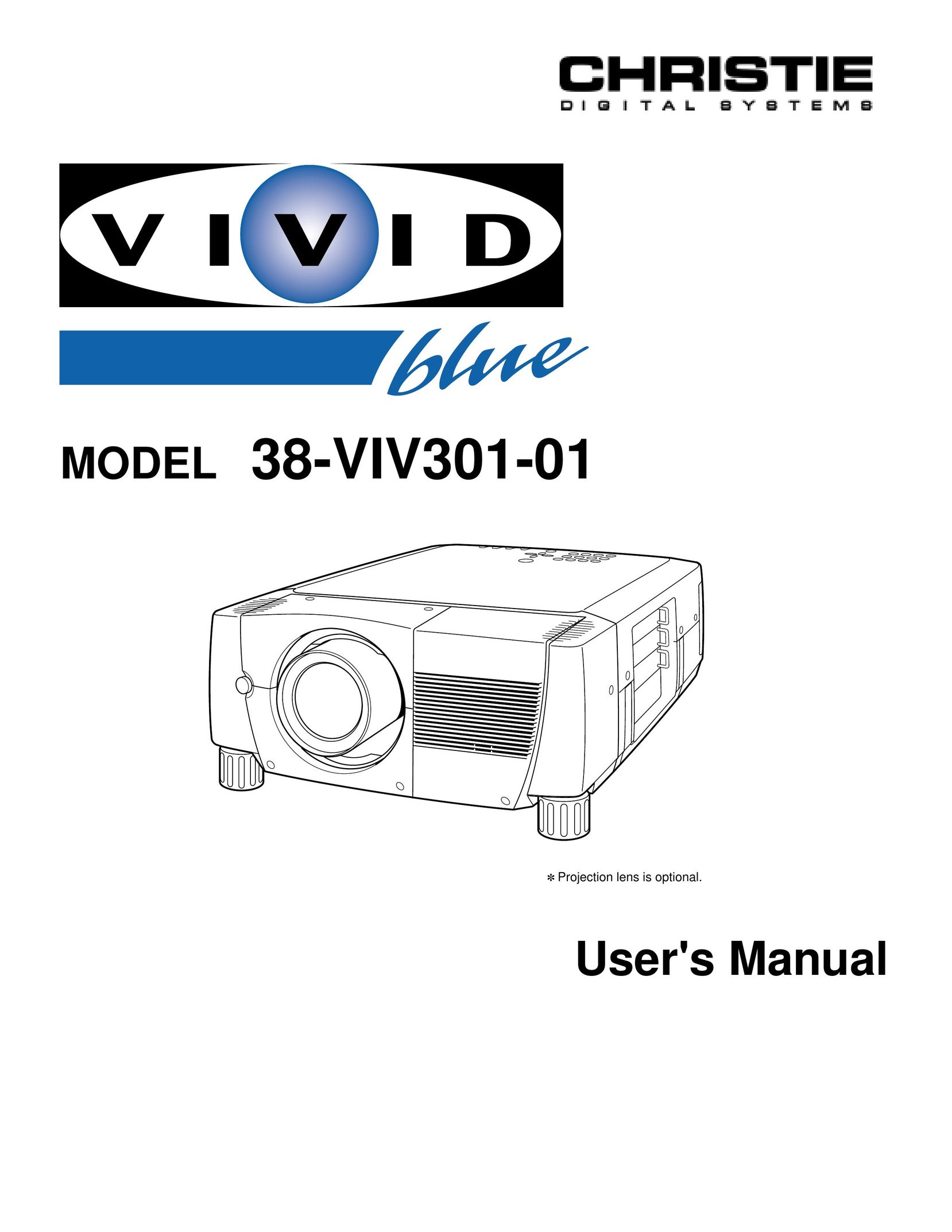 Christie Digital Systems 38-VIV301-01 Projector User Manual