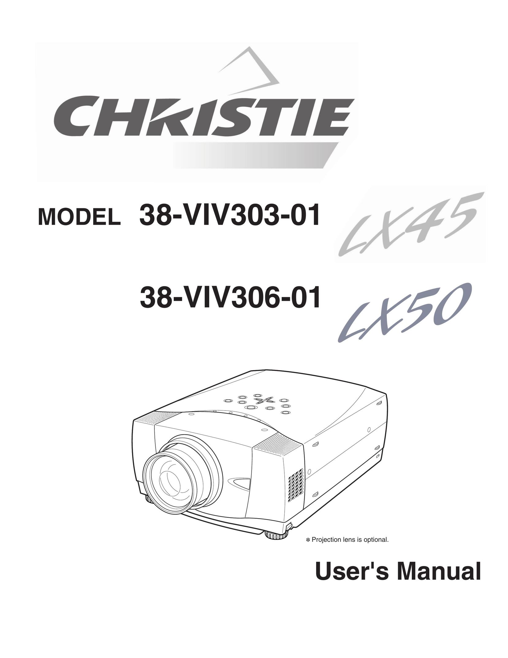 Christie Digital Systems 38-VIV6-01 Projector User Manual