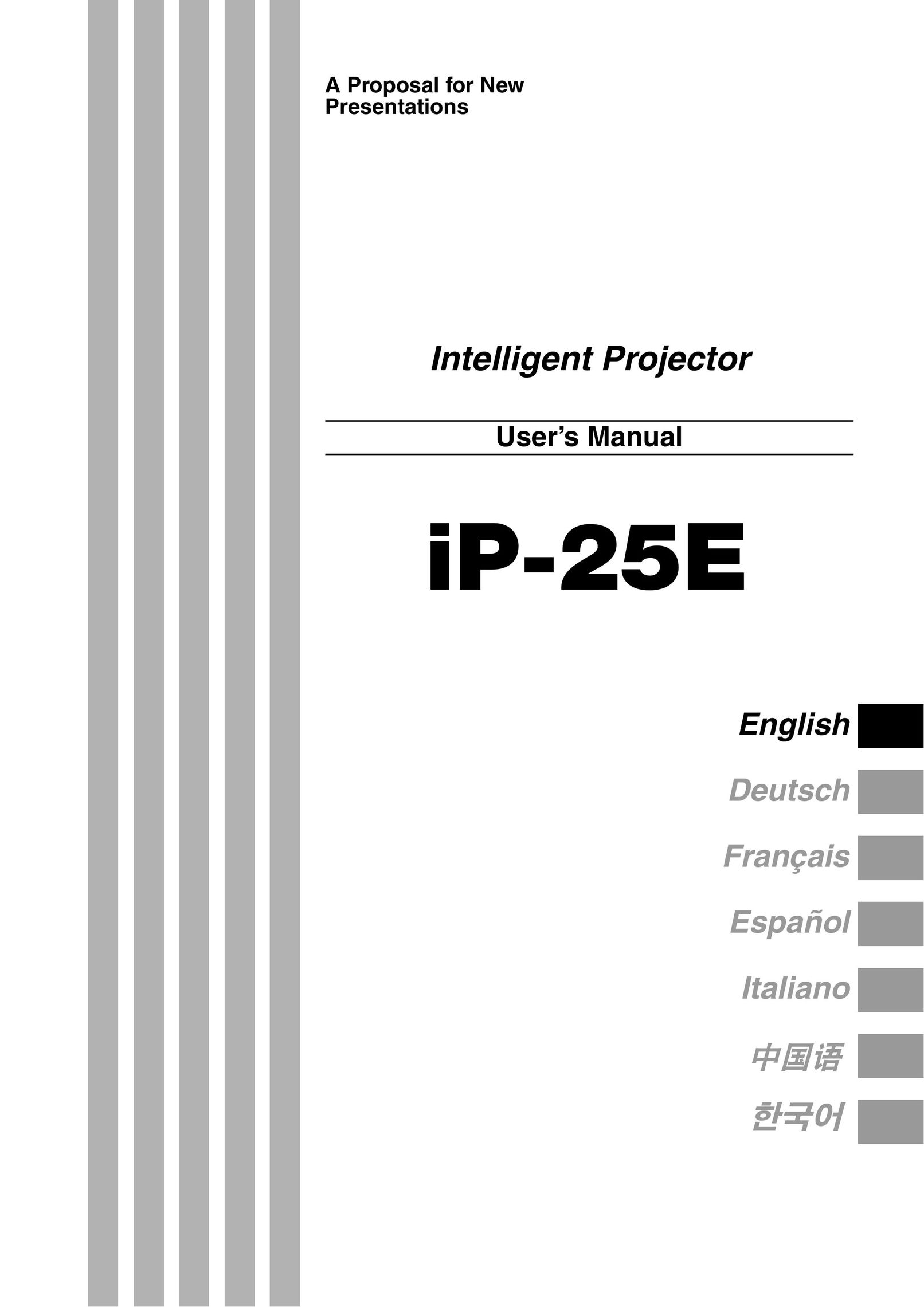 Compaq iP-25E Projector User Manual