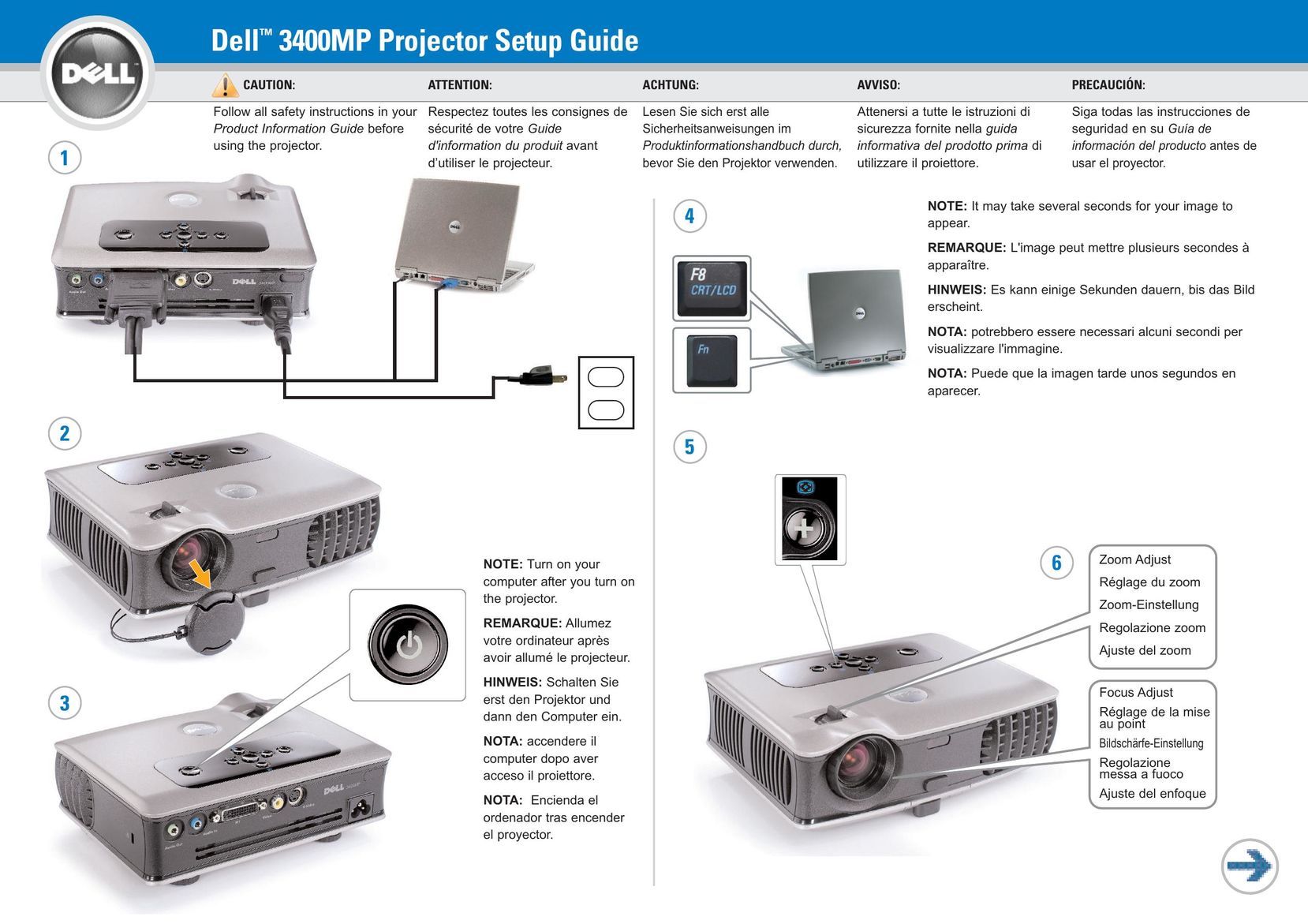 Dell 0M8600A00 Projector User Manual
