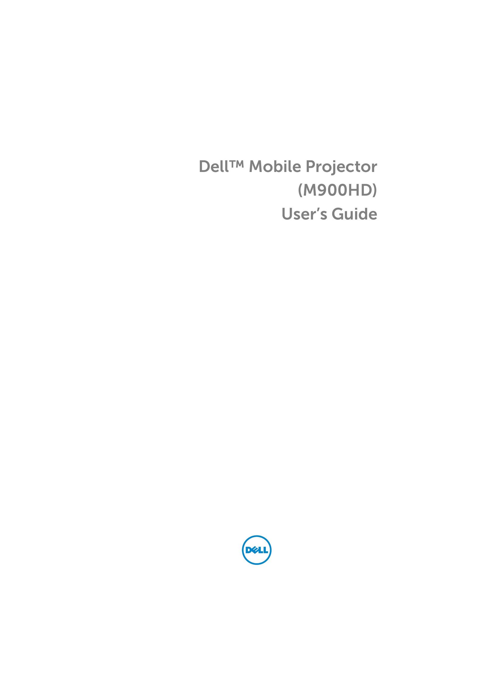 Dell M900HD Projector User Manual