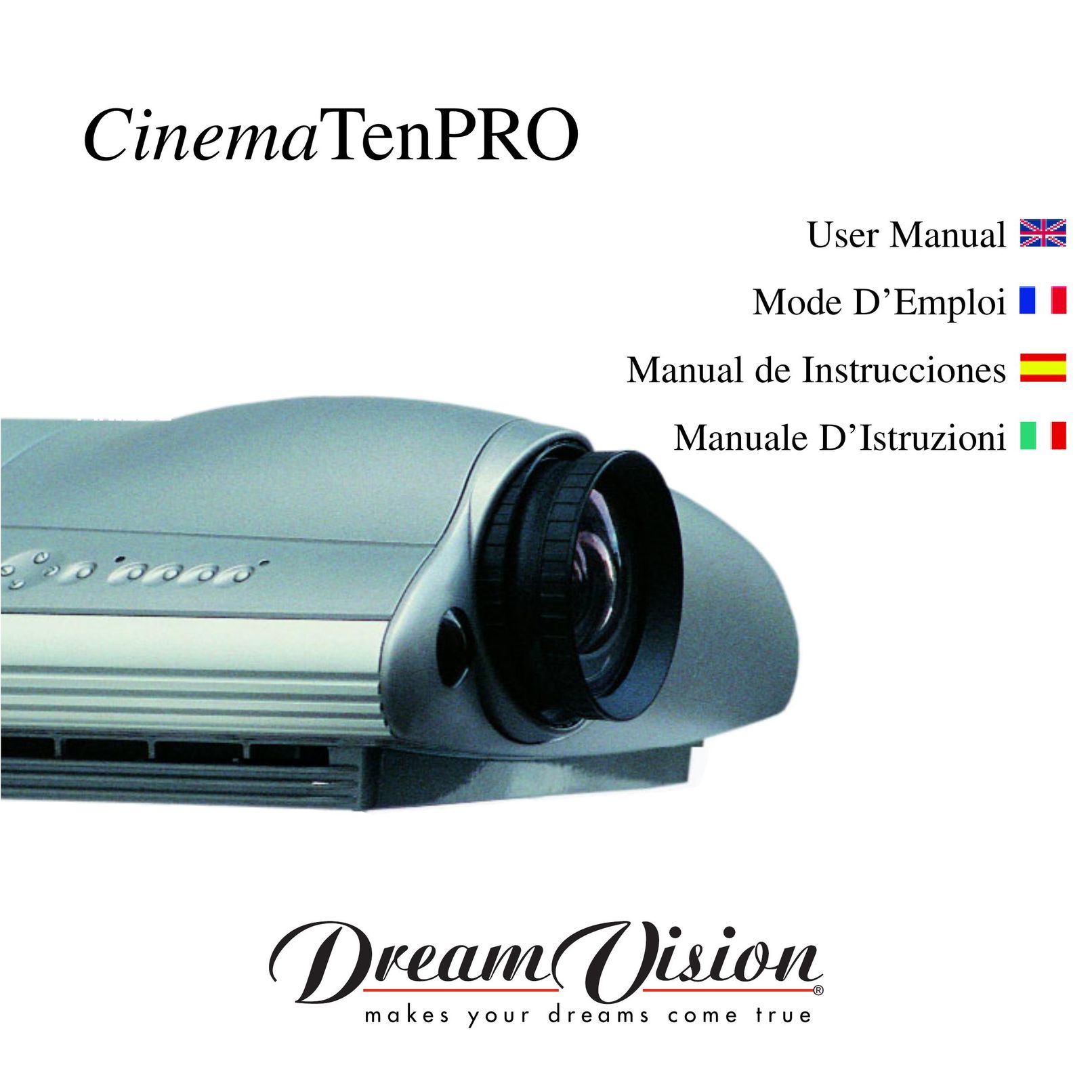 Dream Vision CinemaTenPRO Projector User Manual