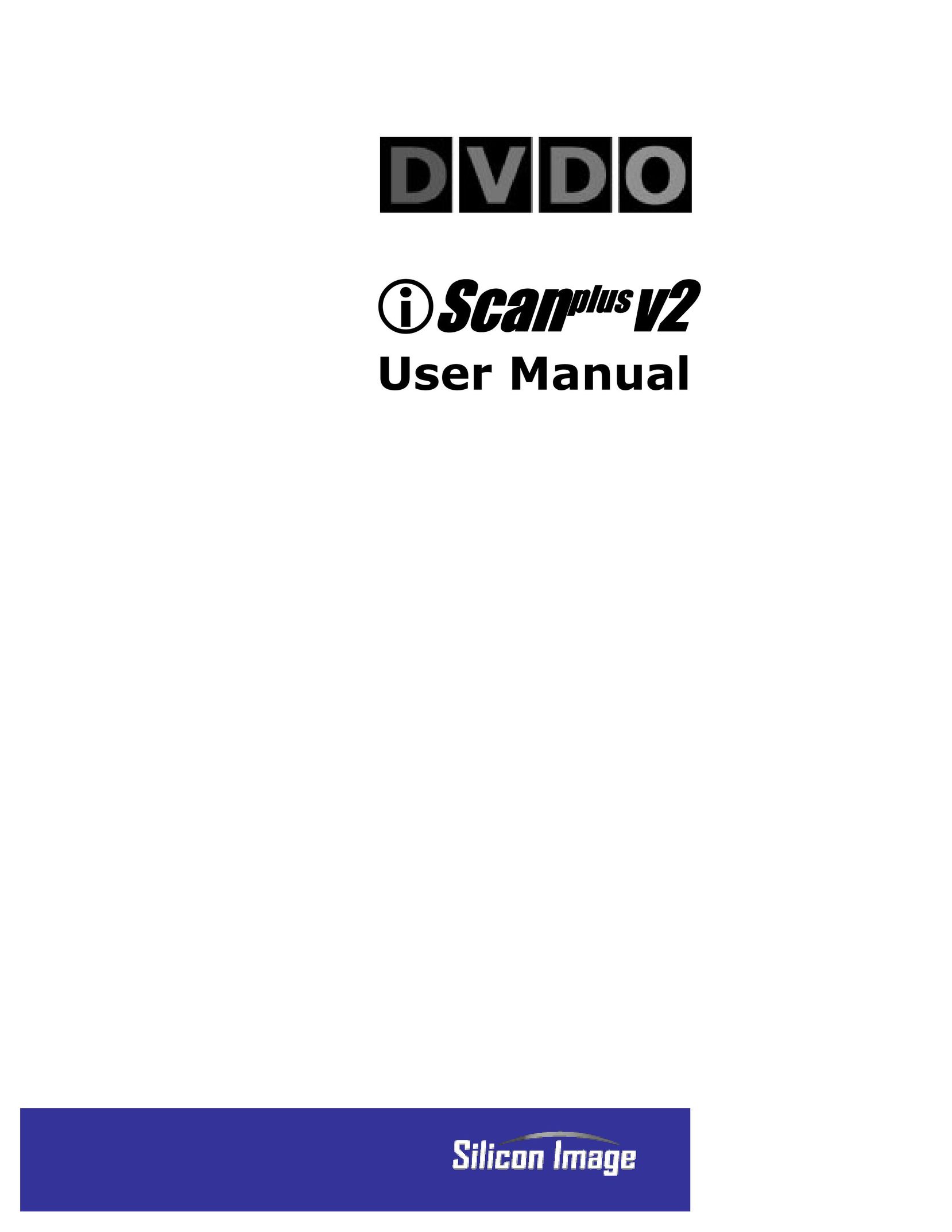 DVDO iScanPlus V2 Projector User Manual