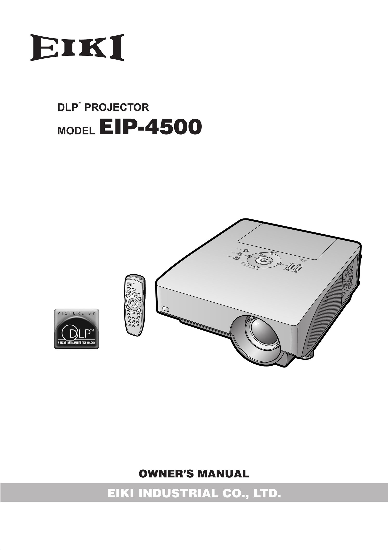 Eiki EIP-4500 Projector User Manual