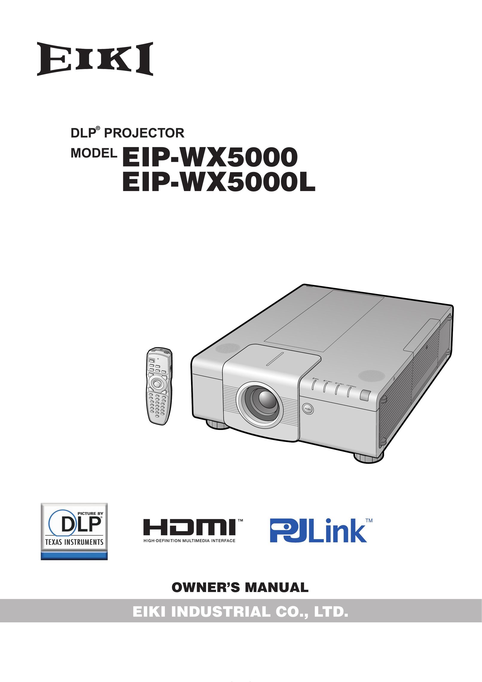 Eiki EIP-WX5000 Projector User Manual