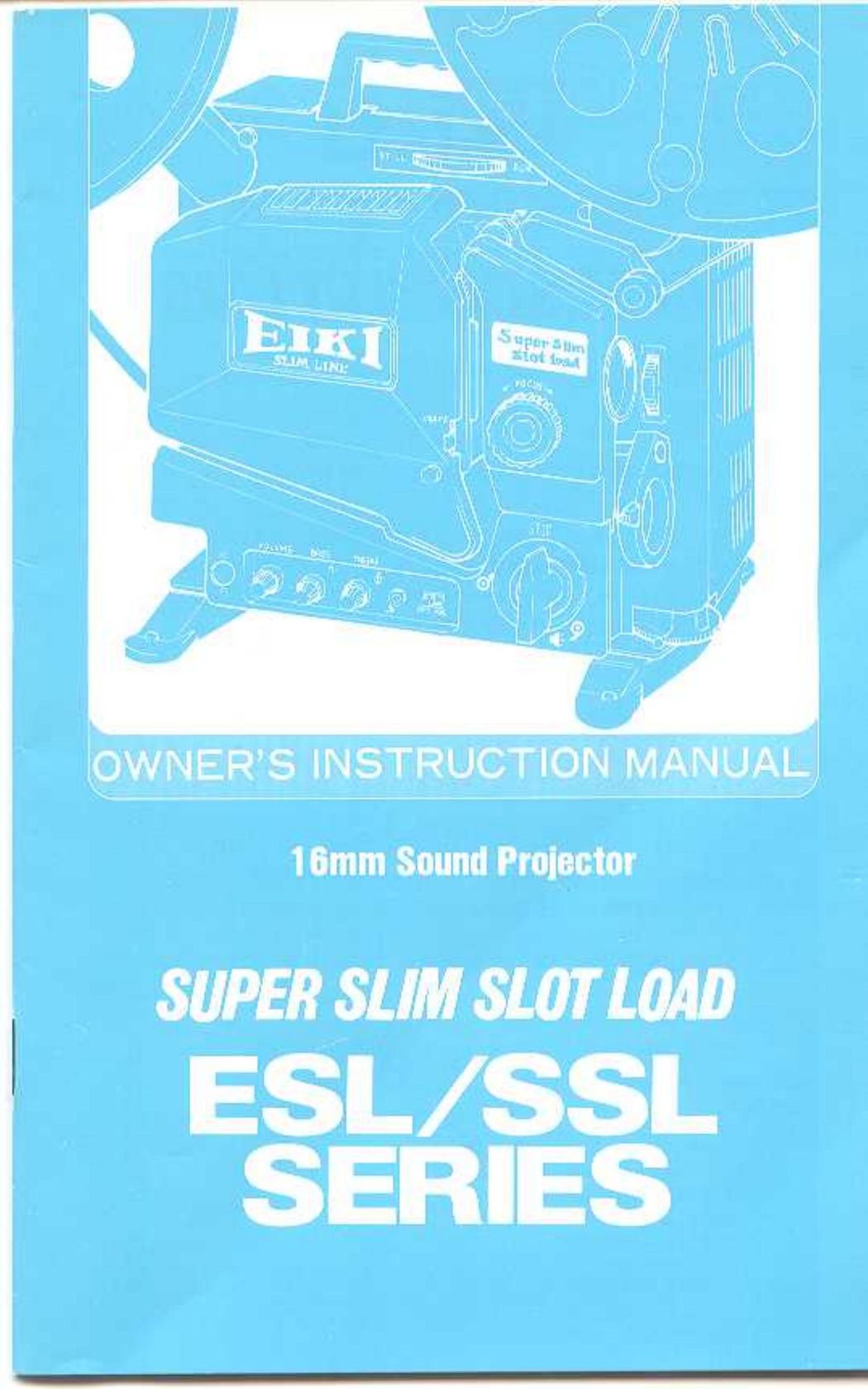 Eiki ESL Projector User Manual