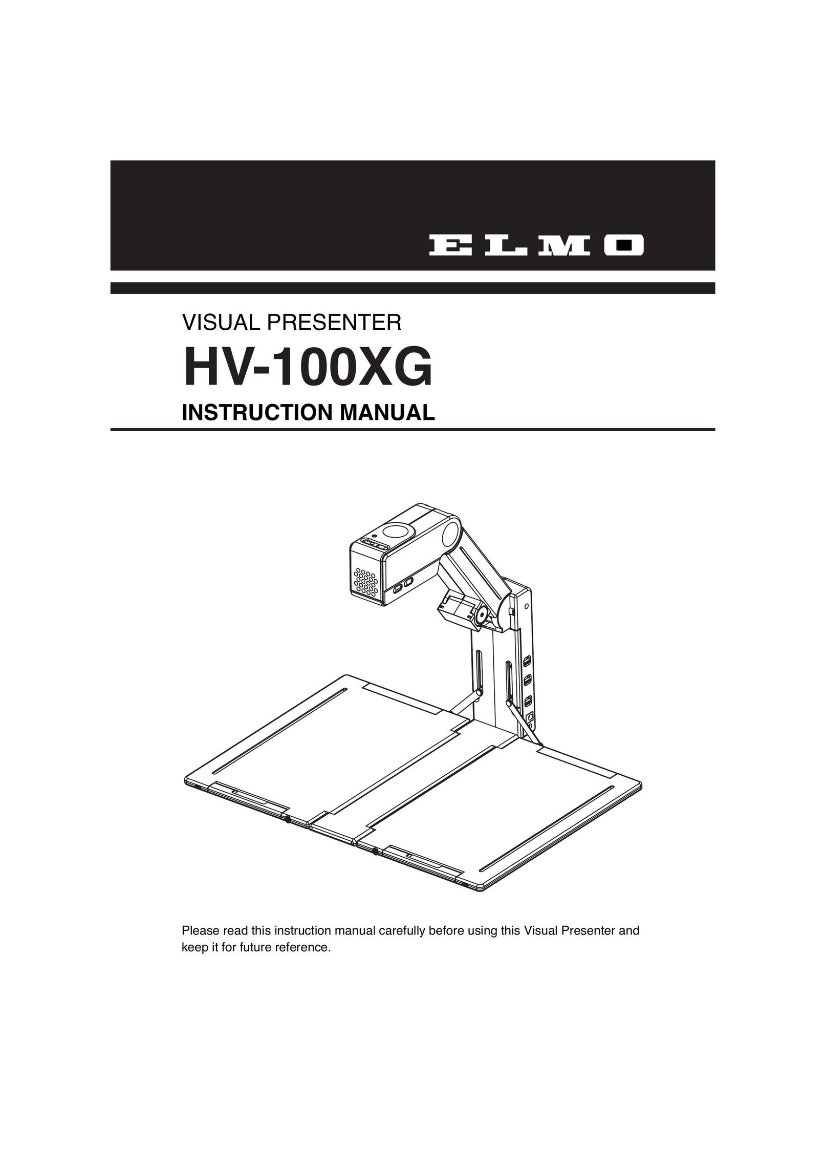 Elmo HV-100XG Projector User Manual
