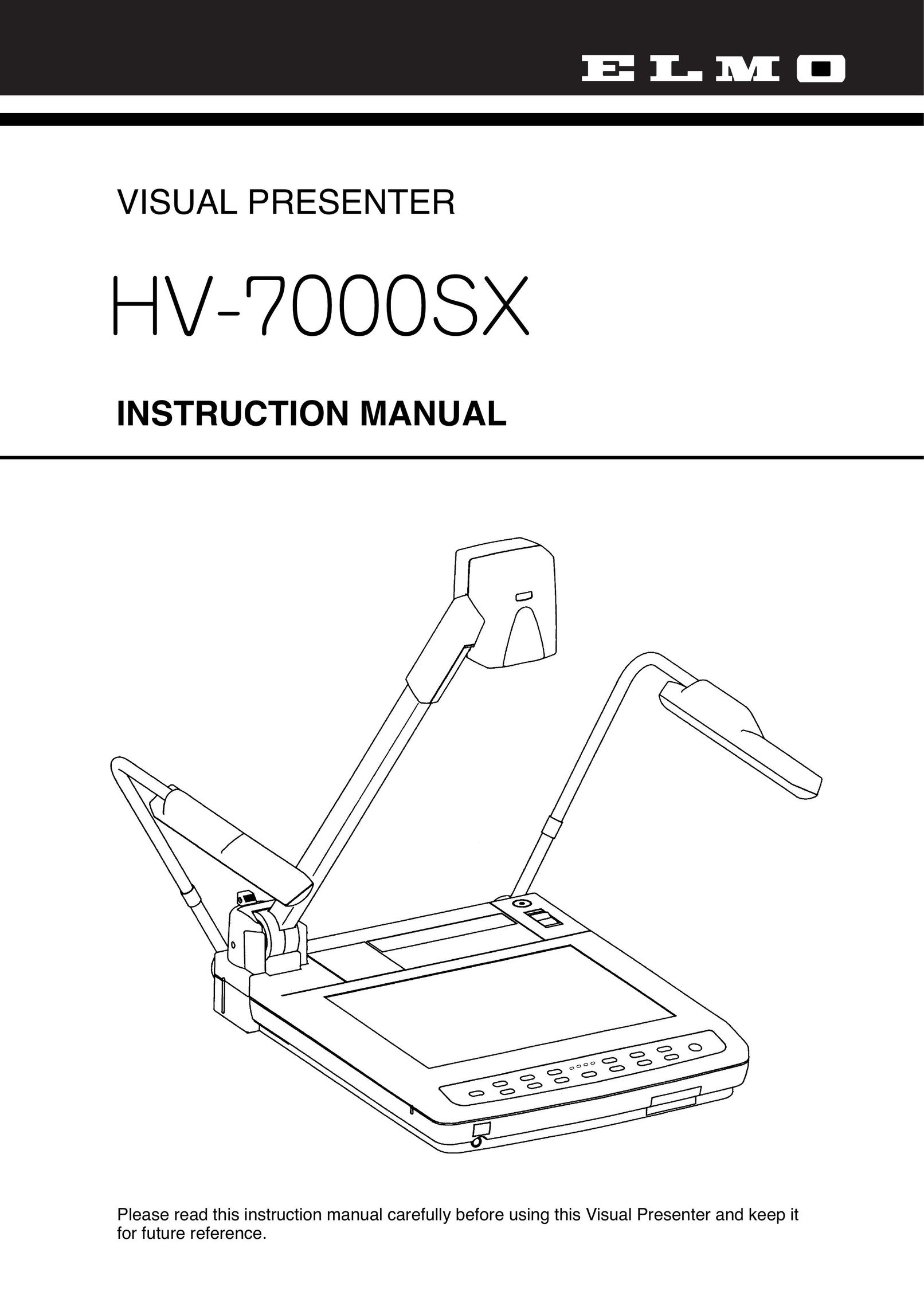Elmo HV-7000SX Projector User Manual