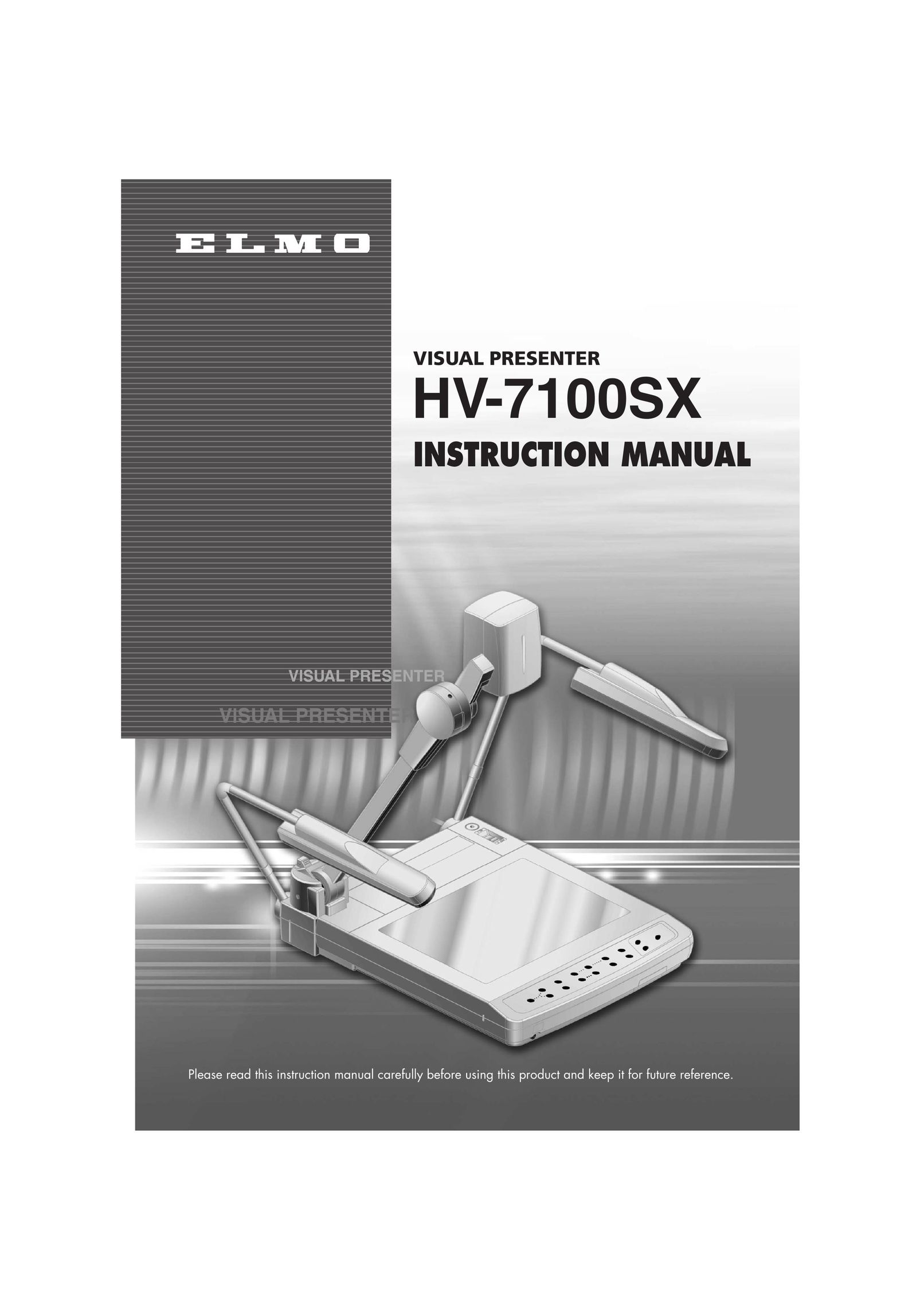 Elmo HV-7100SX Projector User Manual