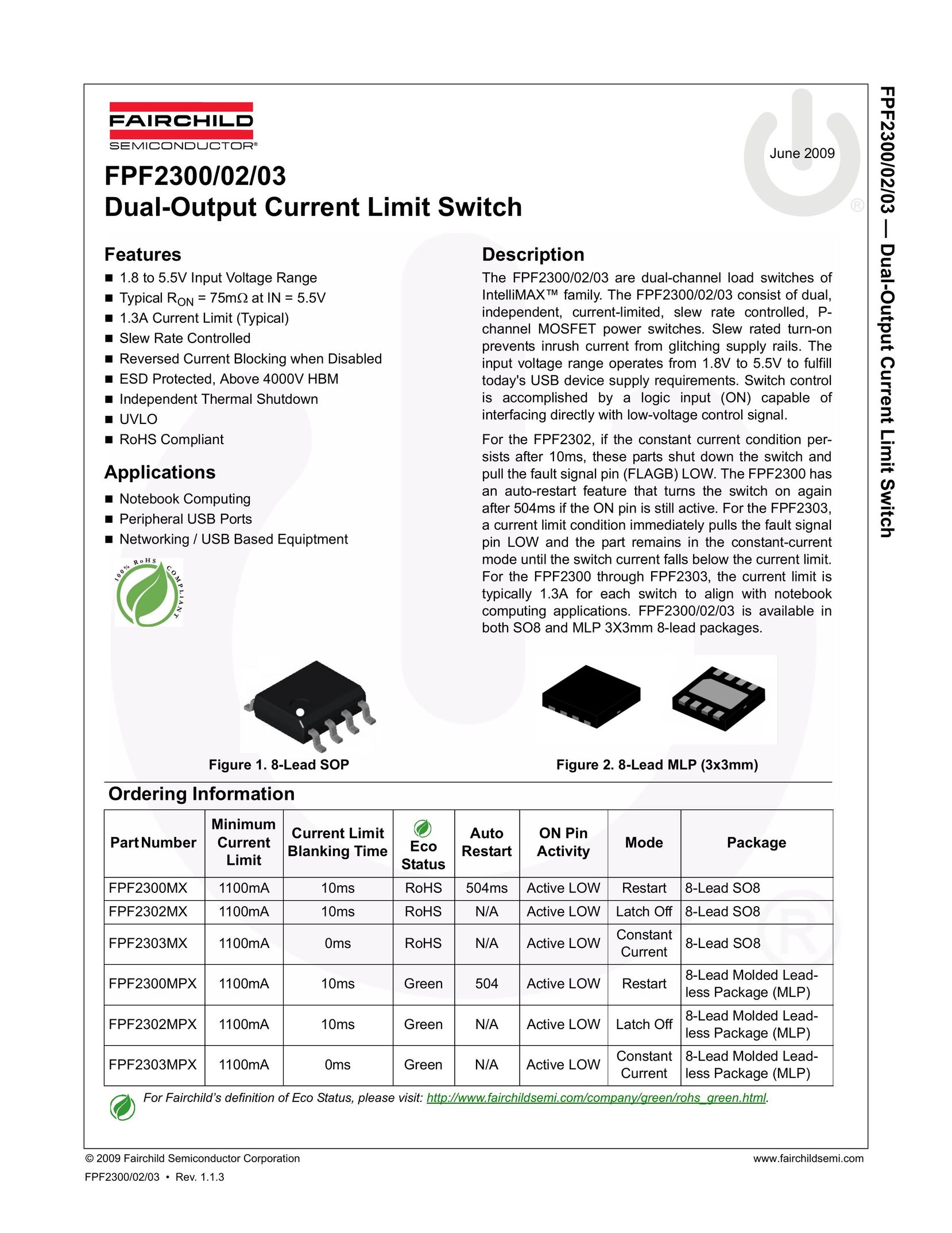 Fairchild FPF2302 Projector User Manual