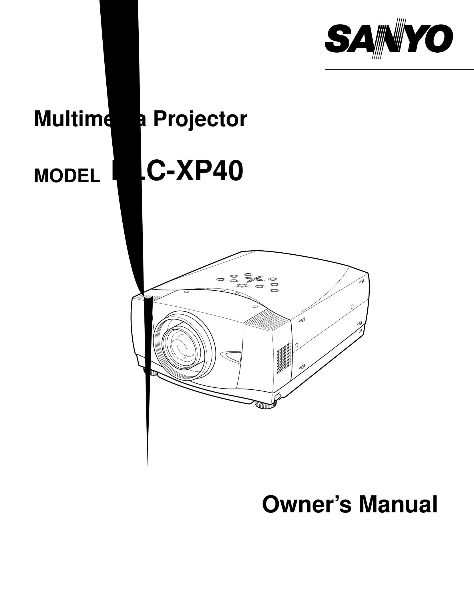 Fisher PLC-XP40 Projector User Manual