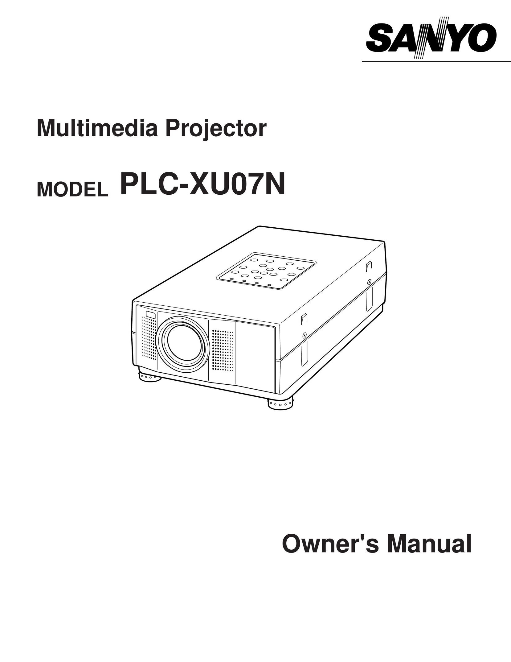 Fisher PLC-XU07N Projector User Manual