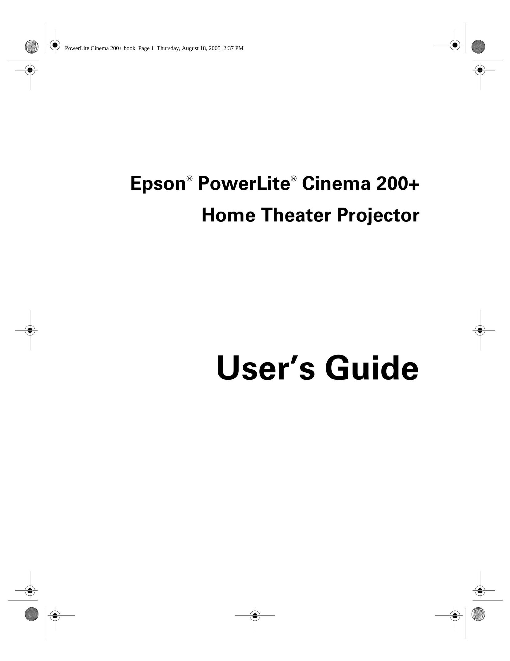 Garmin CINEMA 200+ Projector User Manual