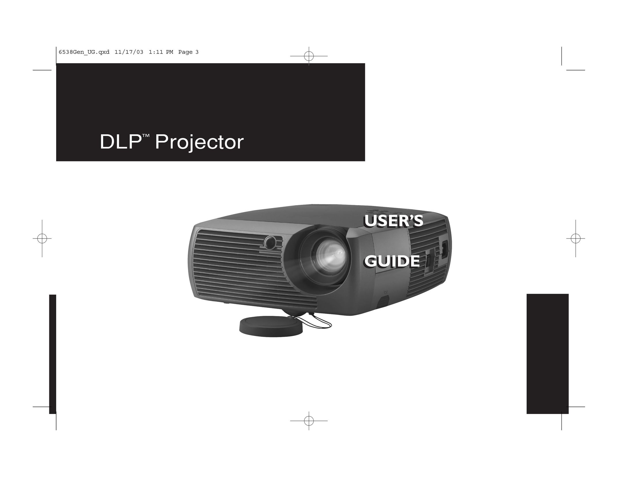 Grundig DLPTM Projector Projector User Manual