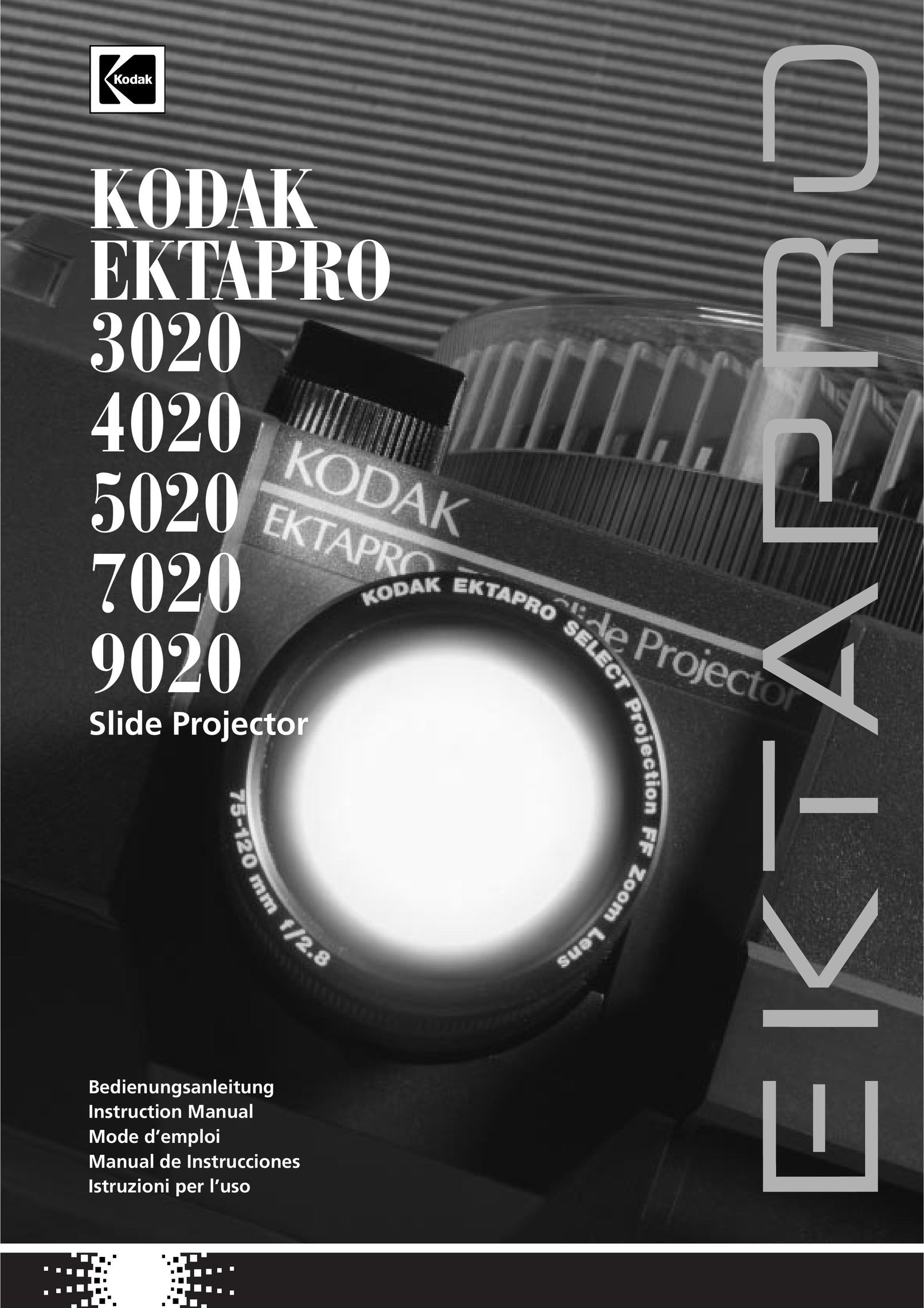 Kodak 9020 Projector User Manual