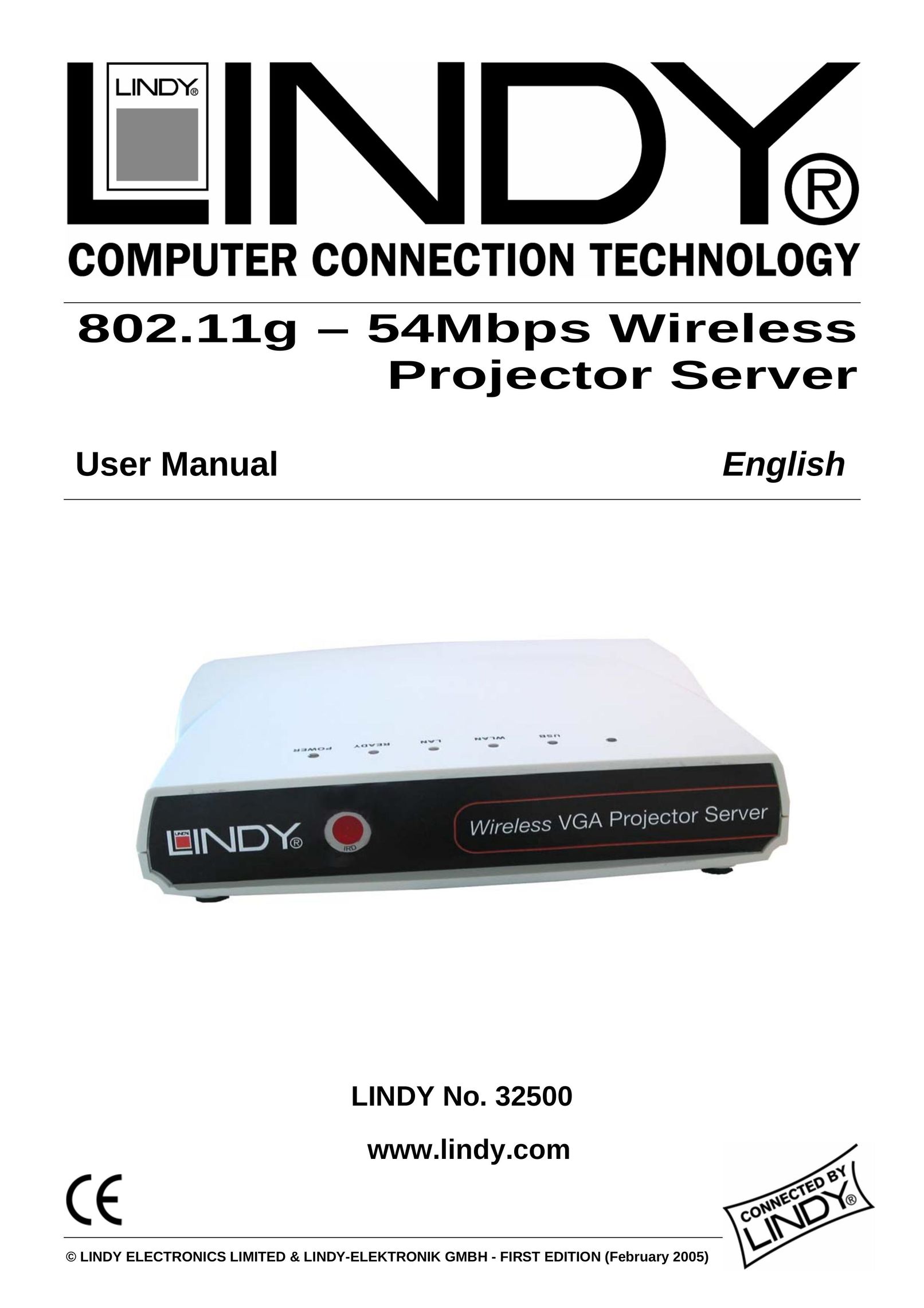 Lindy 32500 Projector User Manual