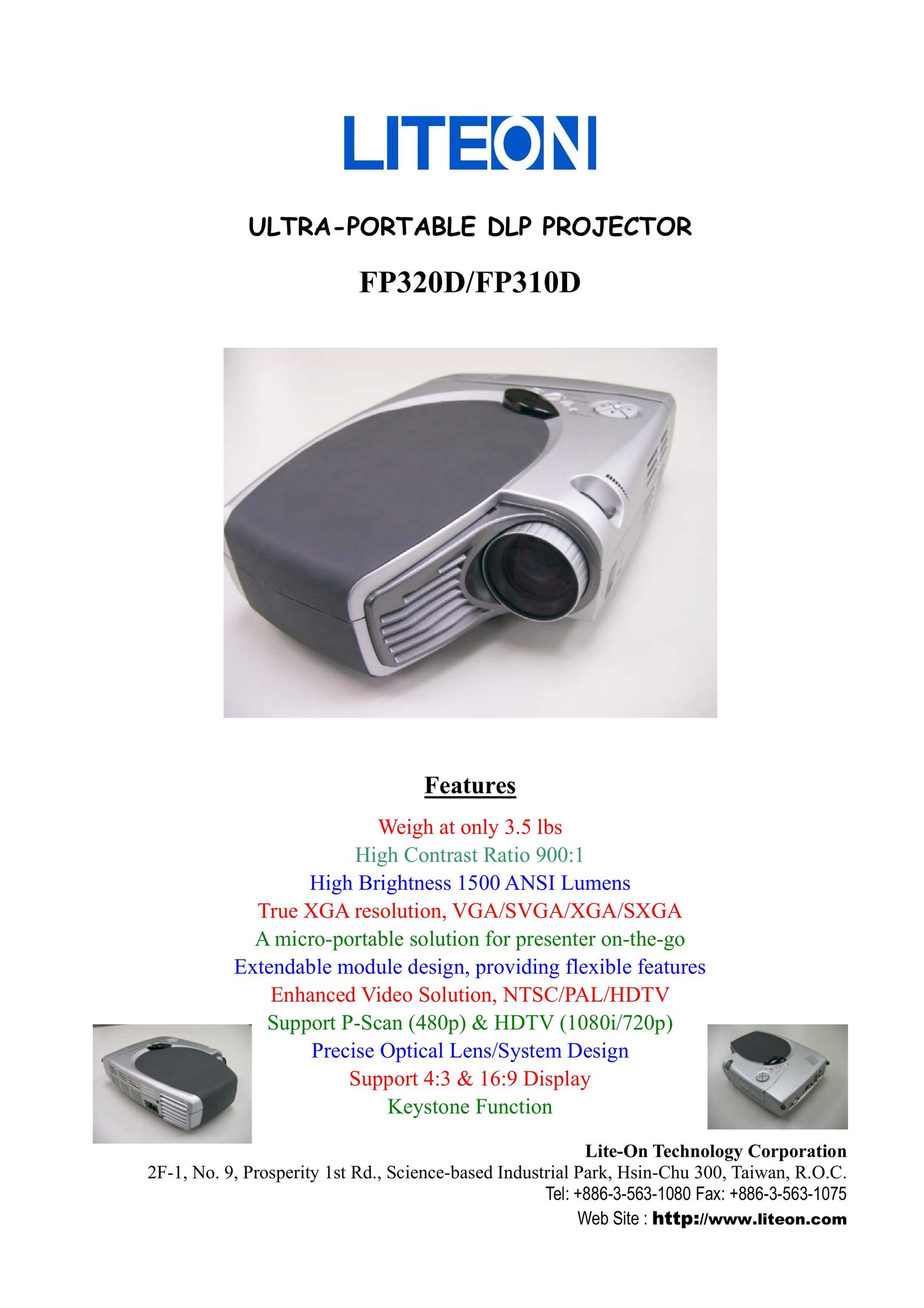 Lite-On FP320D Projector User Manual