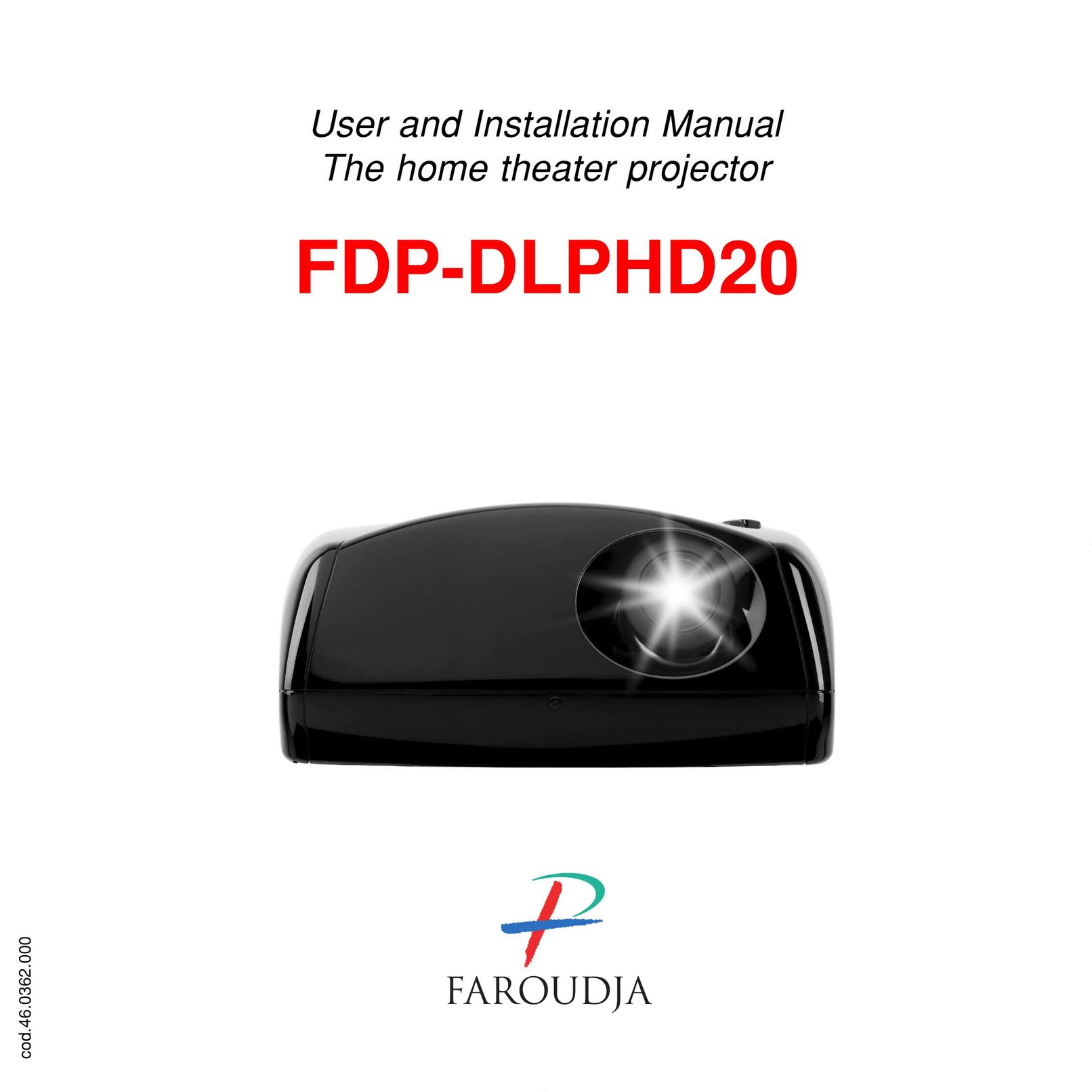 Meridian Audio FDP-DLPHD20 Projector User Manual