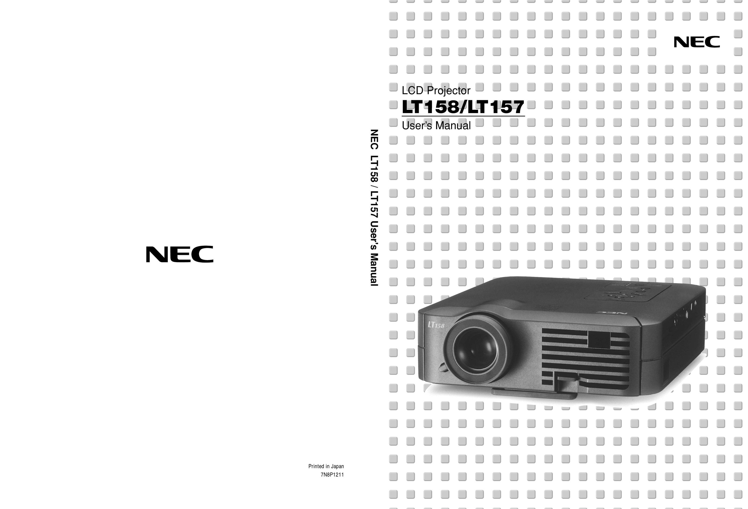 NEC LT158/LT157 Projector User Manual