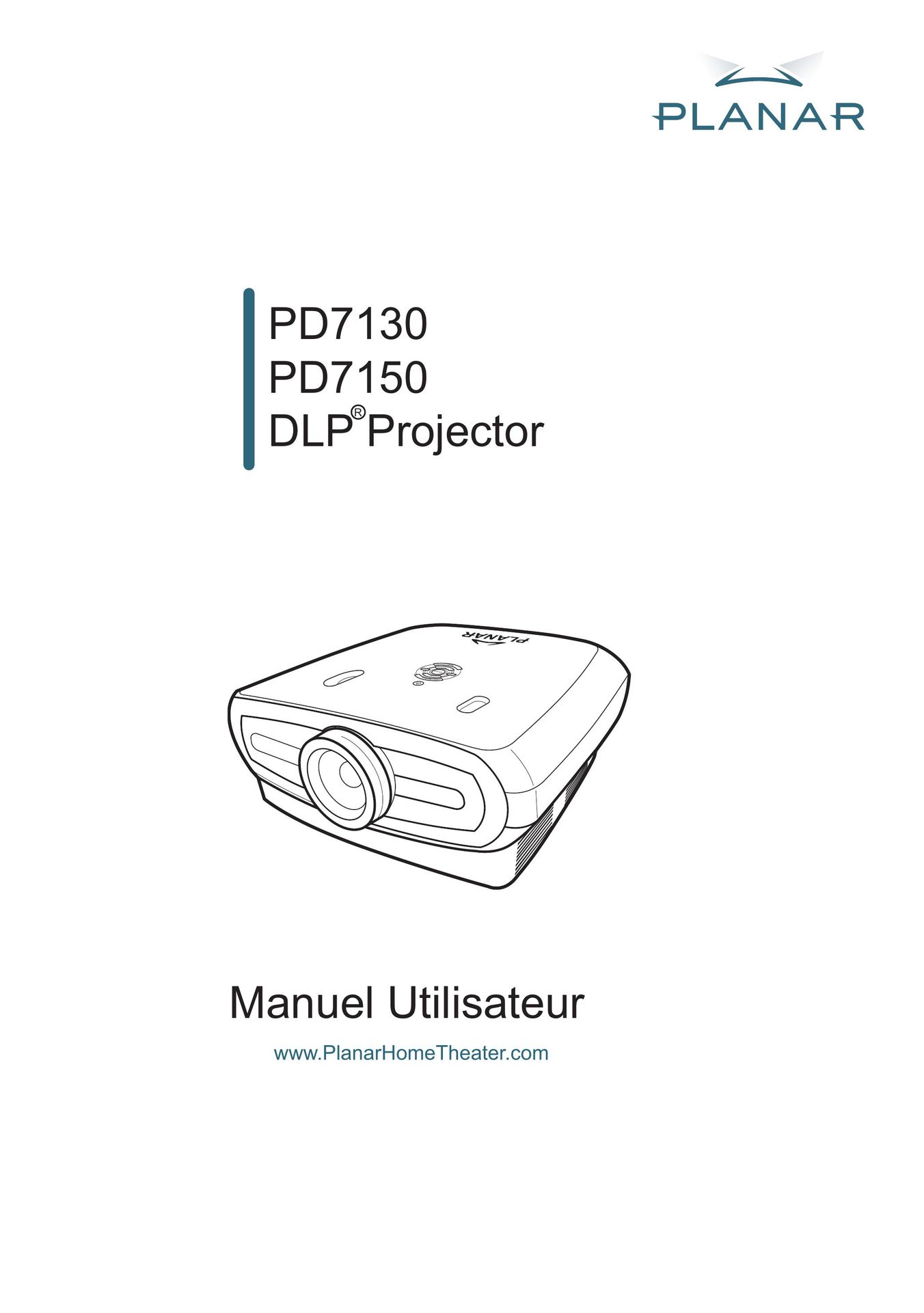Planar PD7150 Projector User Manual