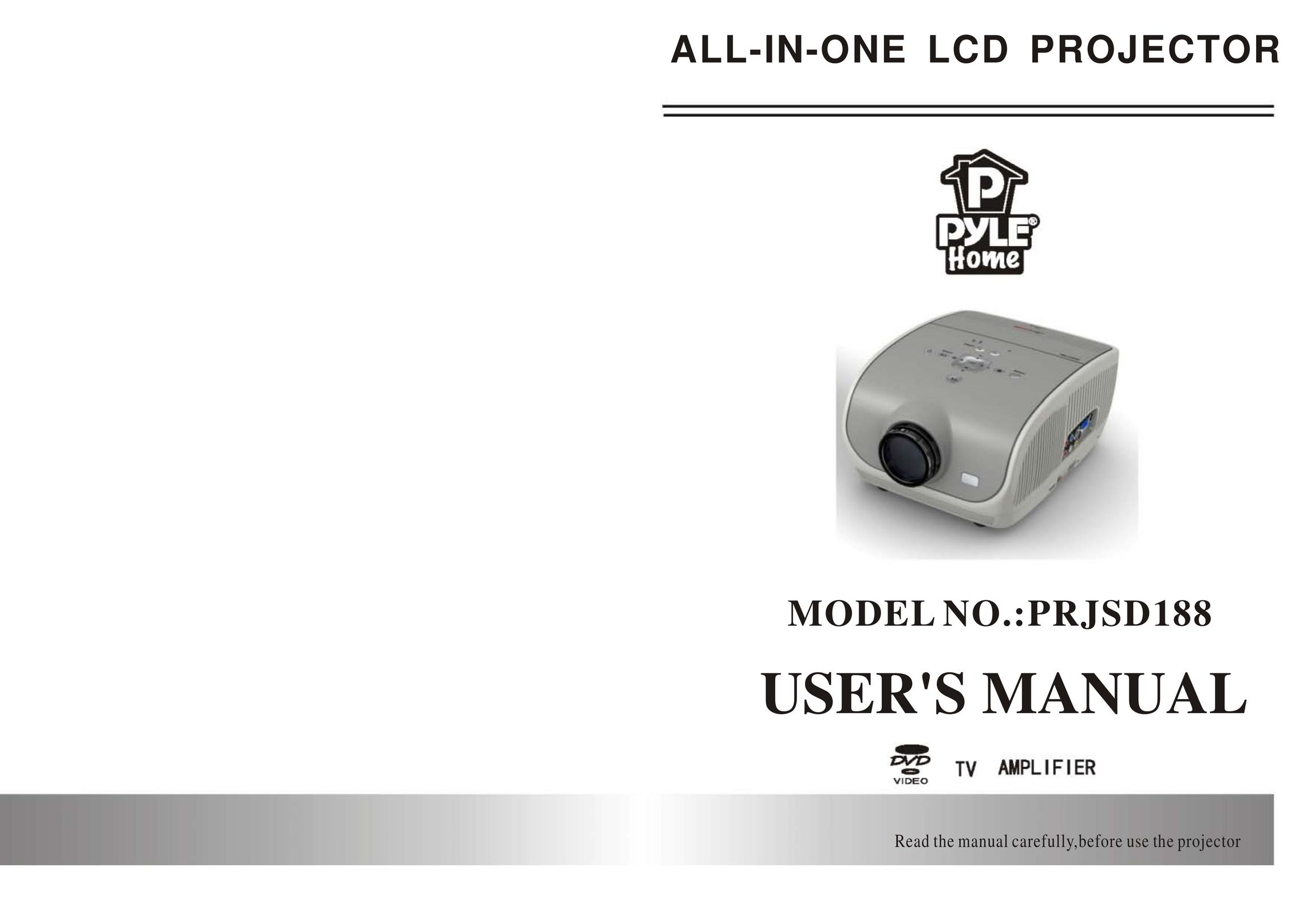 PYLE Audio PRJSD188 Projector User Manual