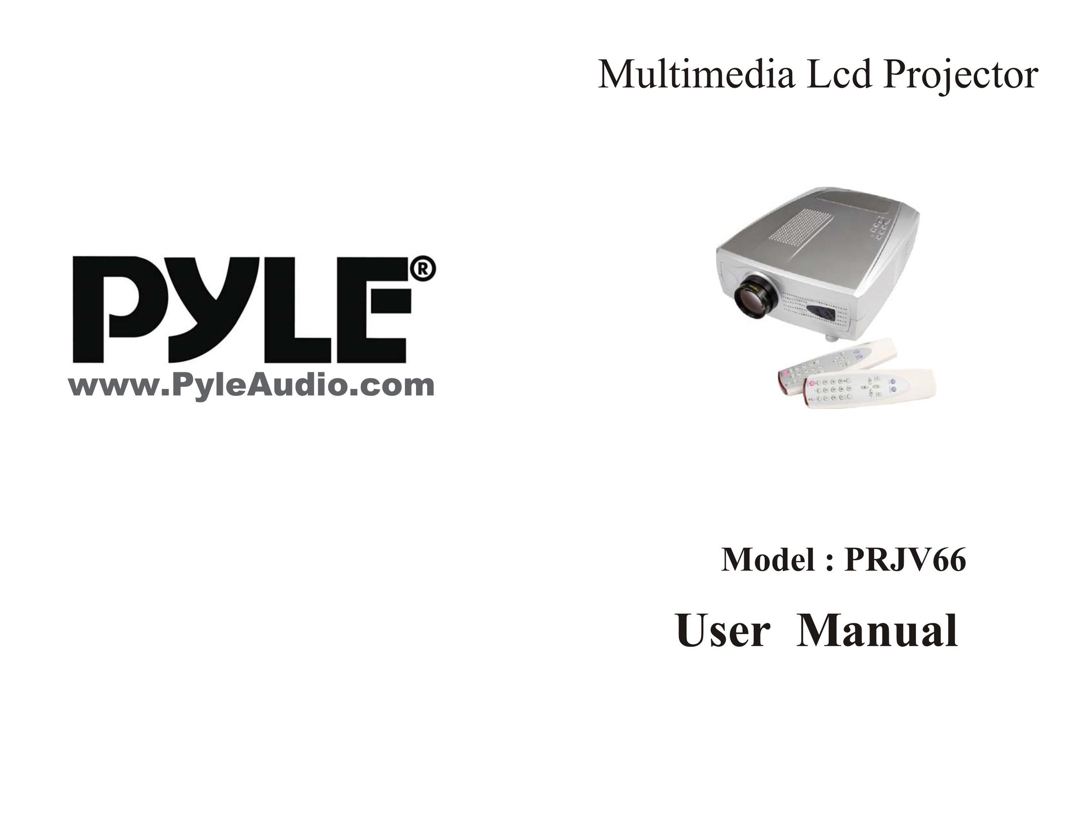 PYLE Audio PRJV66 Projector User Manual