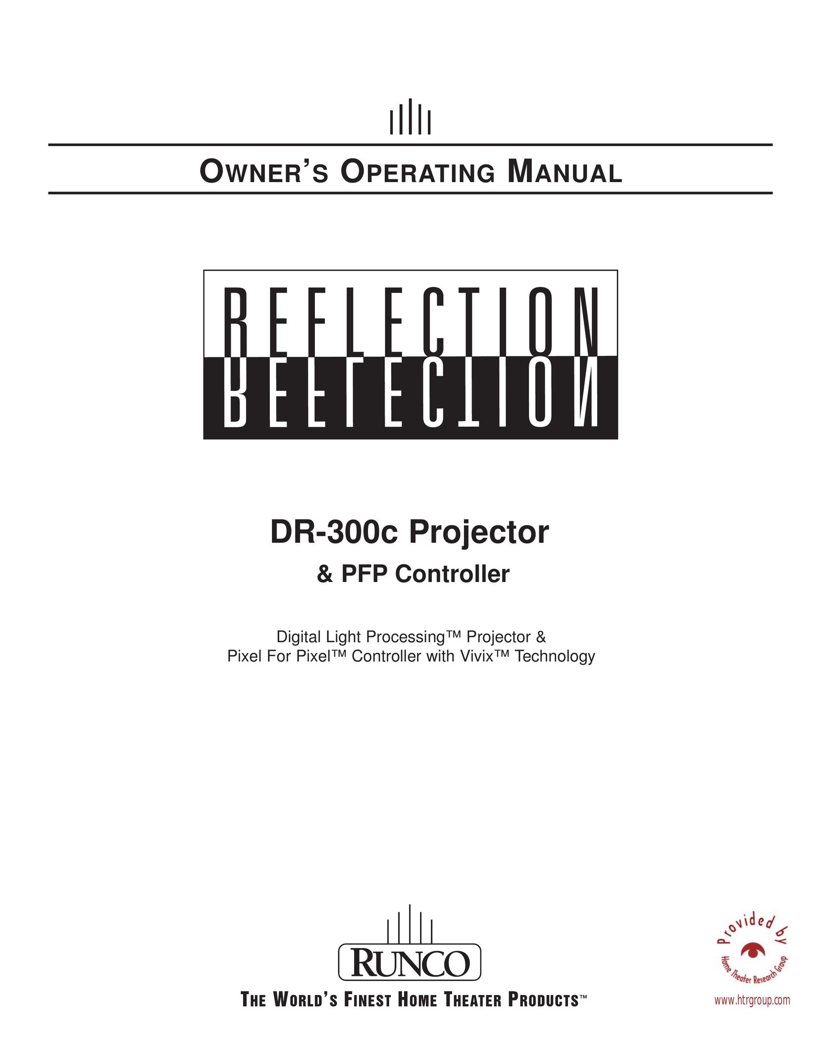 Runco DR-300c Projector User Manual