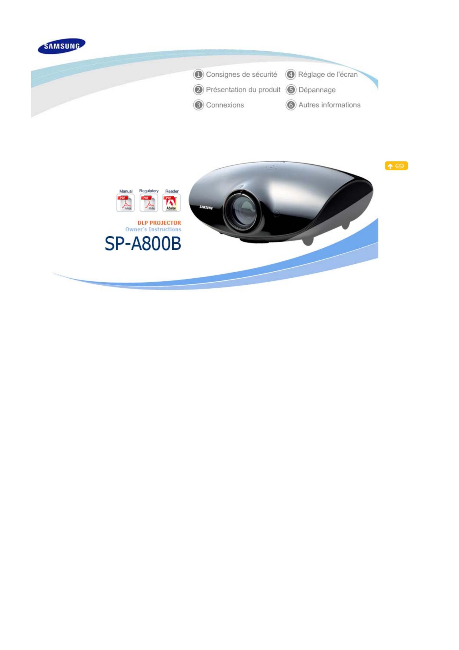 Samsung BP59-00131A-00 Projector User Manual