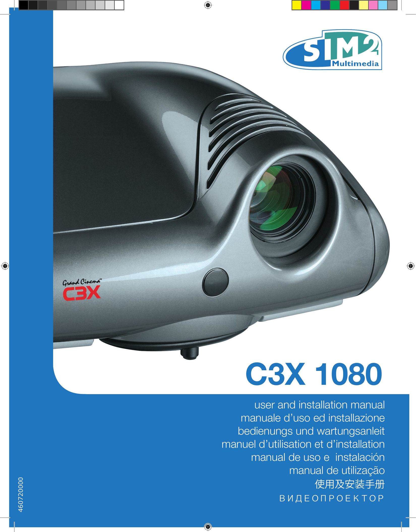 Sim2 Multimedia C3X1080 Projector User Manual