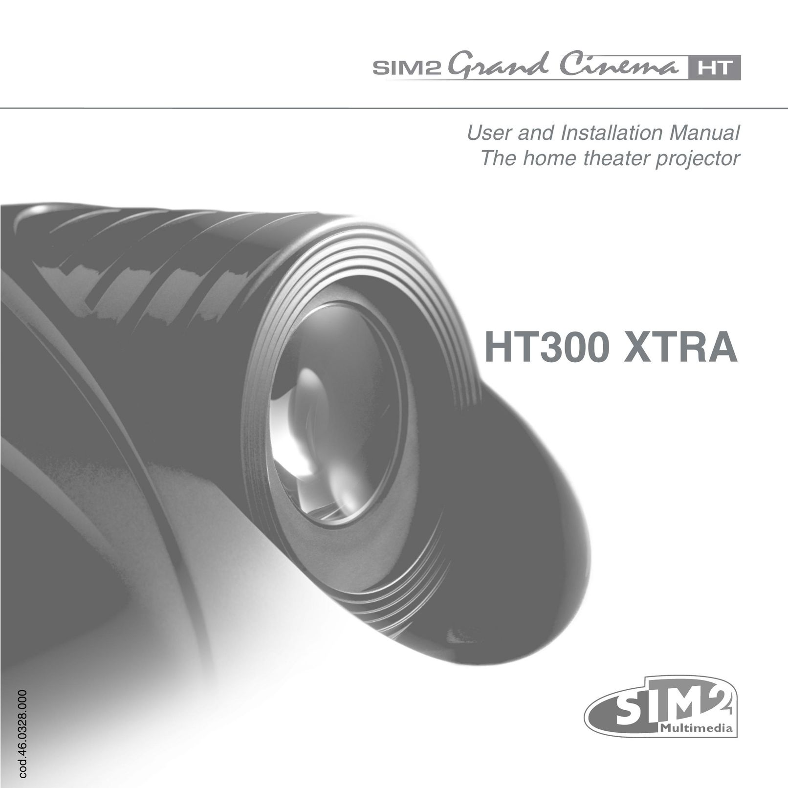 Sim2 Multimedia HT300 XTRA Projector User Manual