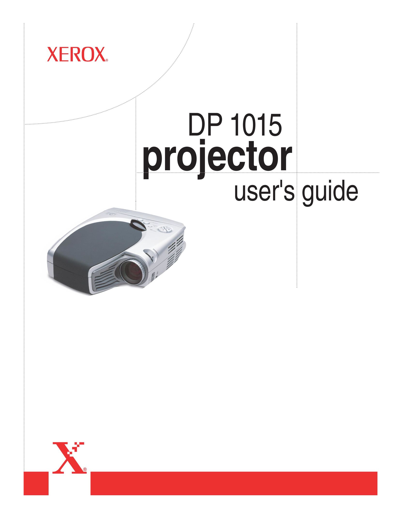 Xerox DP 1015 Projector User Manual