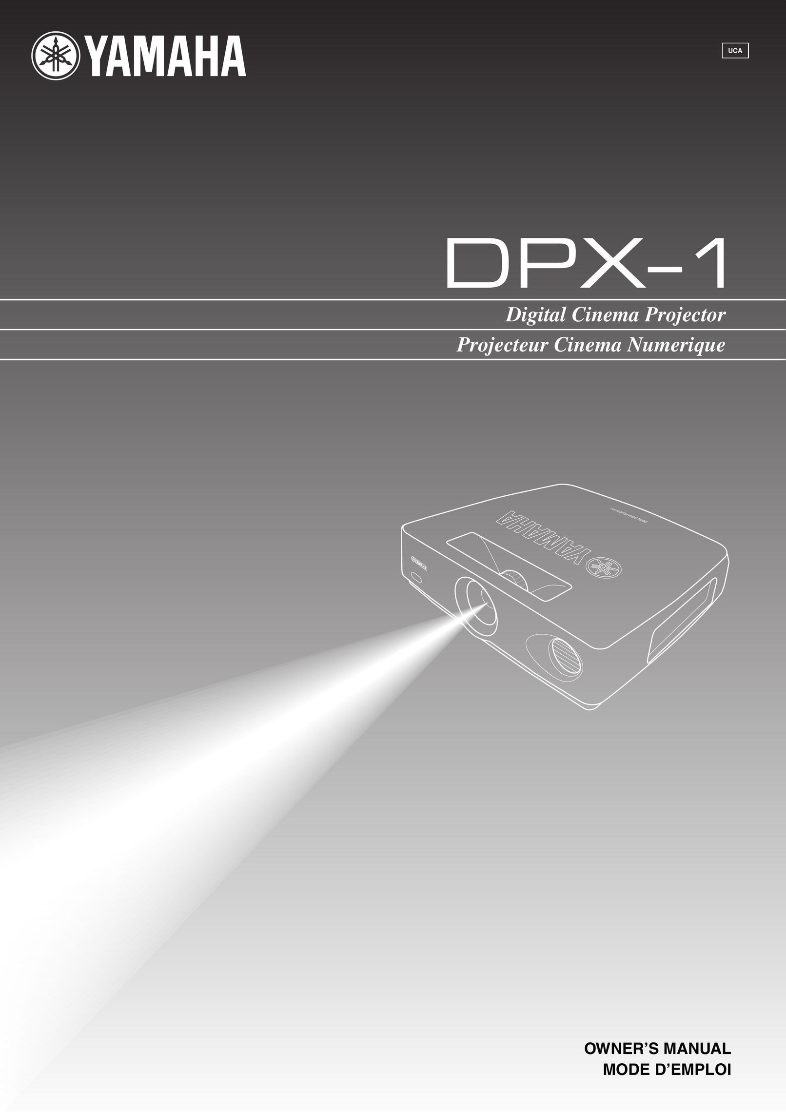 Yamaha DPX-1 Projector User Manual
