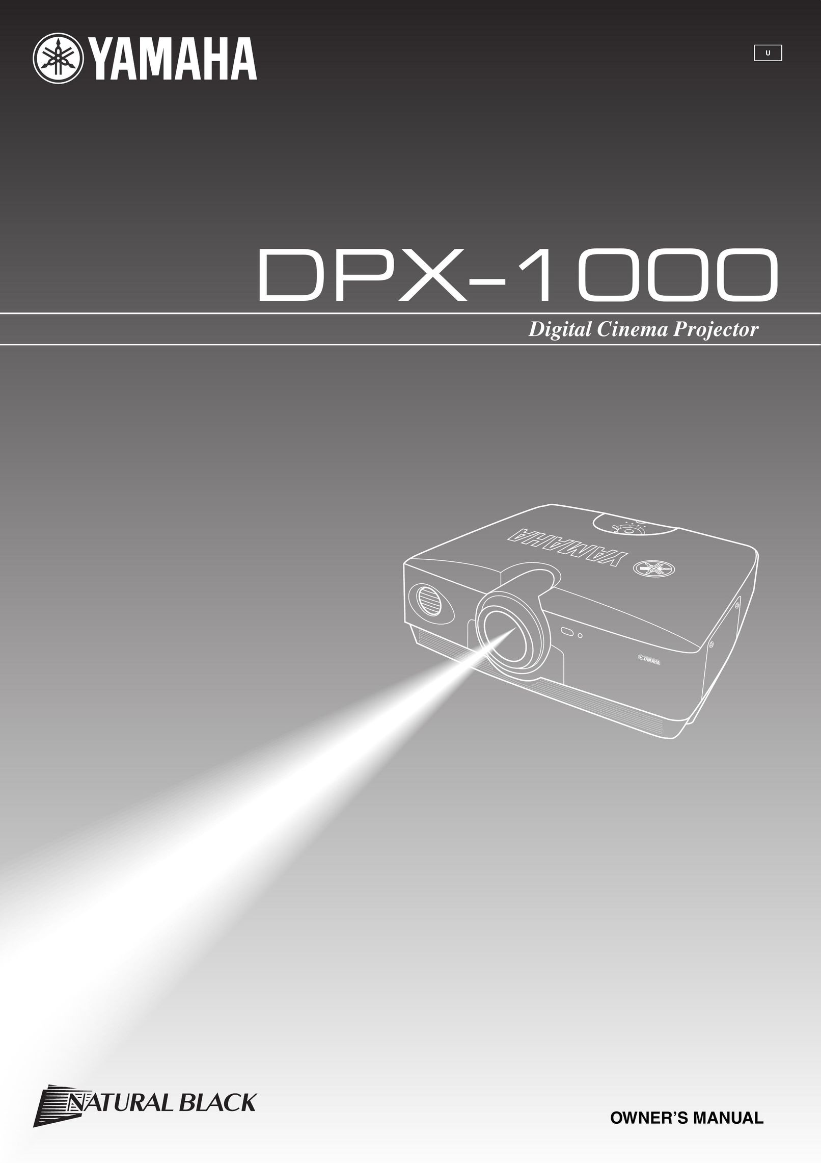 Yamaha DPX1000 Projector User Manual