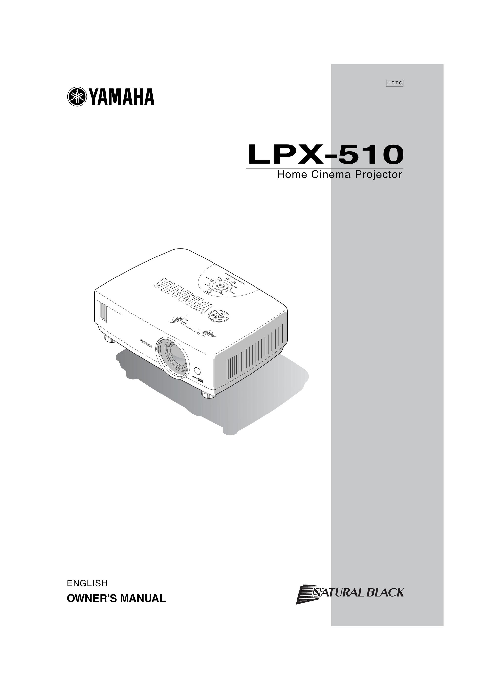 Yamaha LPX-510 Projector User Manual