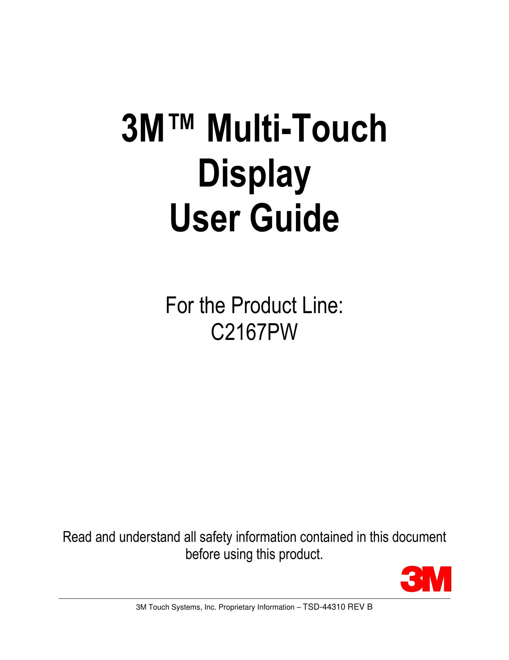 3M C2167PW Projector Accessories User Manual