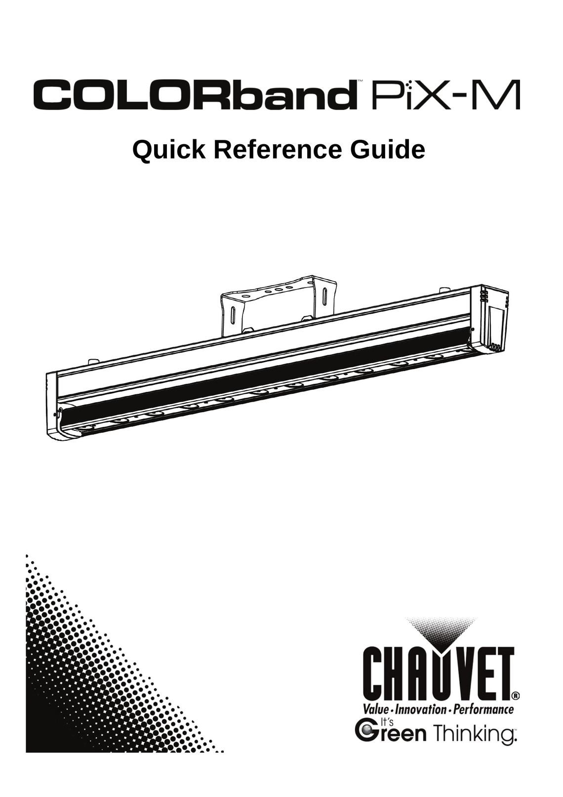 Chauvet PiX-M QRG Projector Accessories User Manual