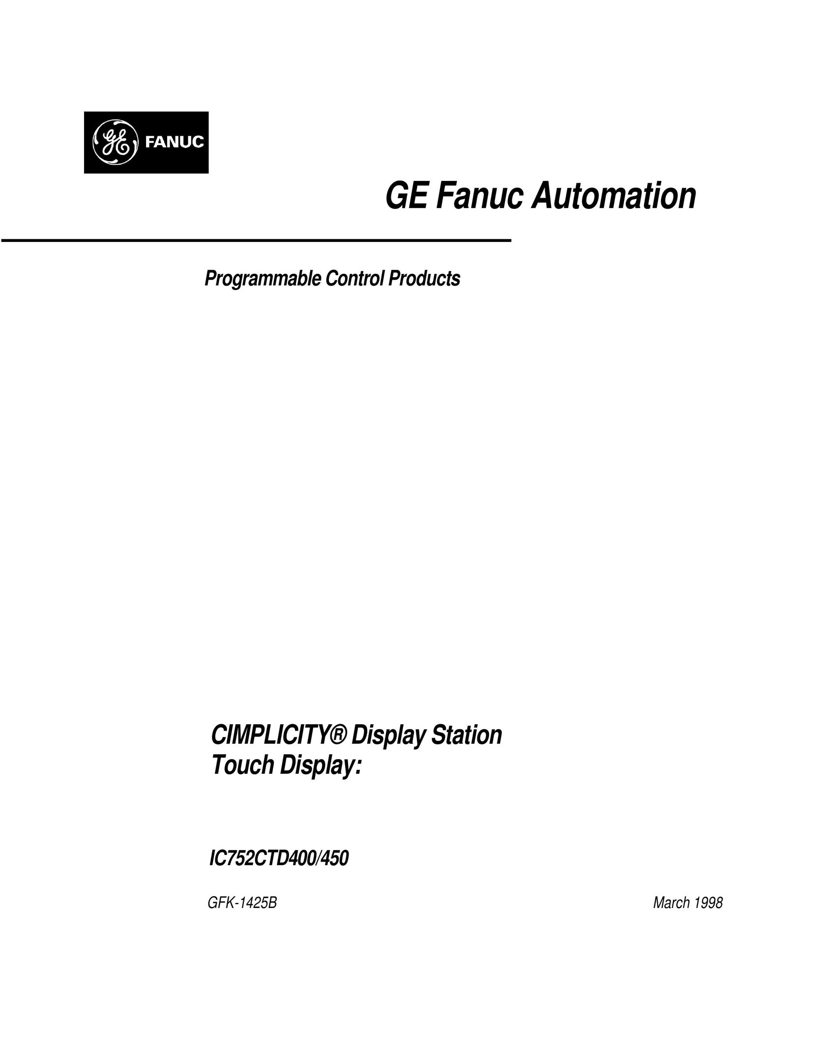 GE IC752CTD400 Projector Accessories User Manual