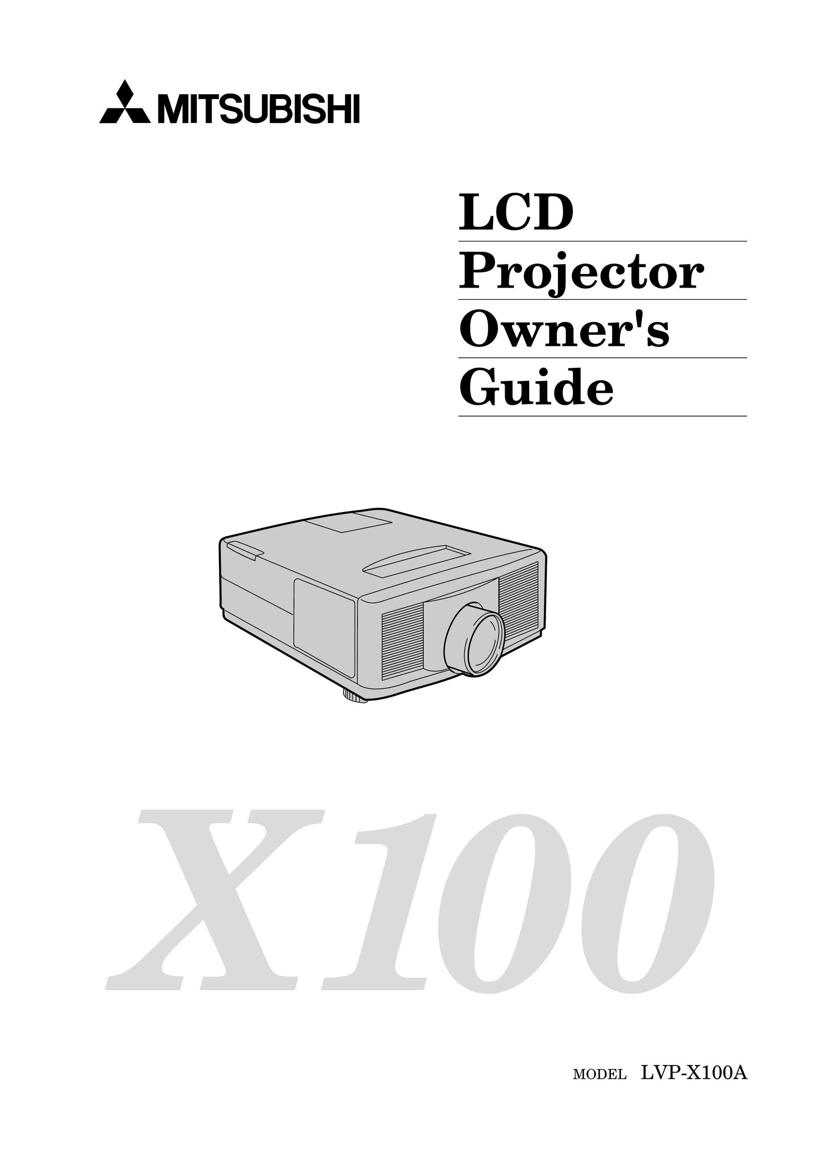 Mitsubishi Electronics LVP-X100A Projector Accessories User Manual