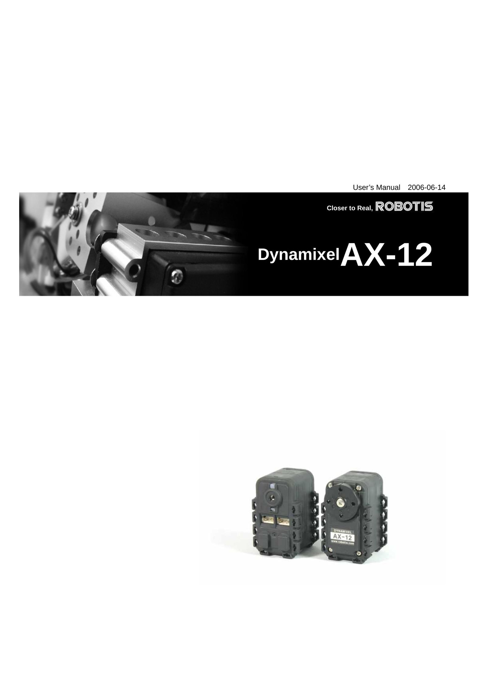 Axis Communications AX-12 Robotics User Manual