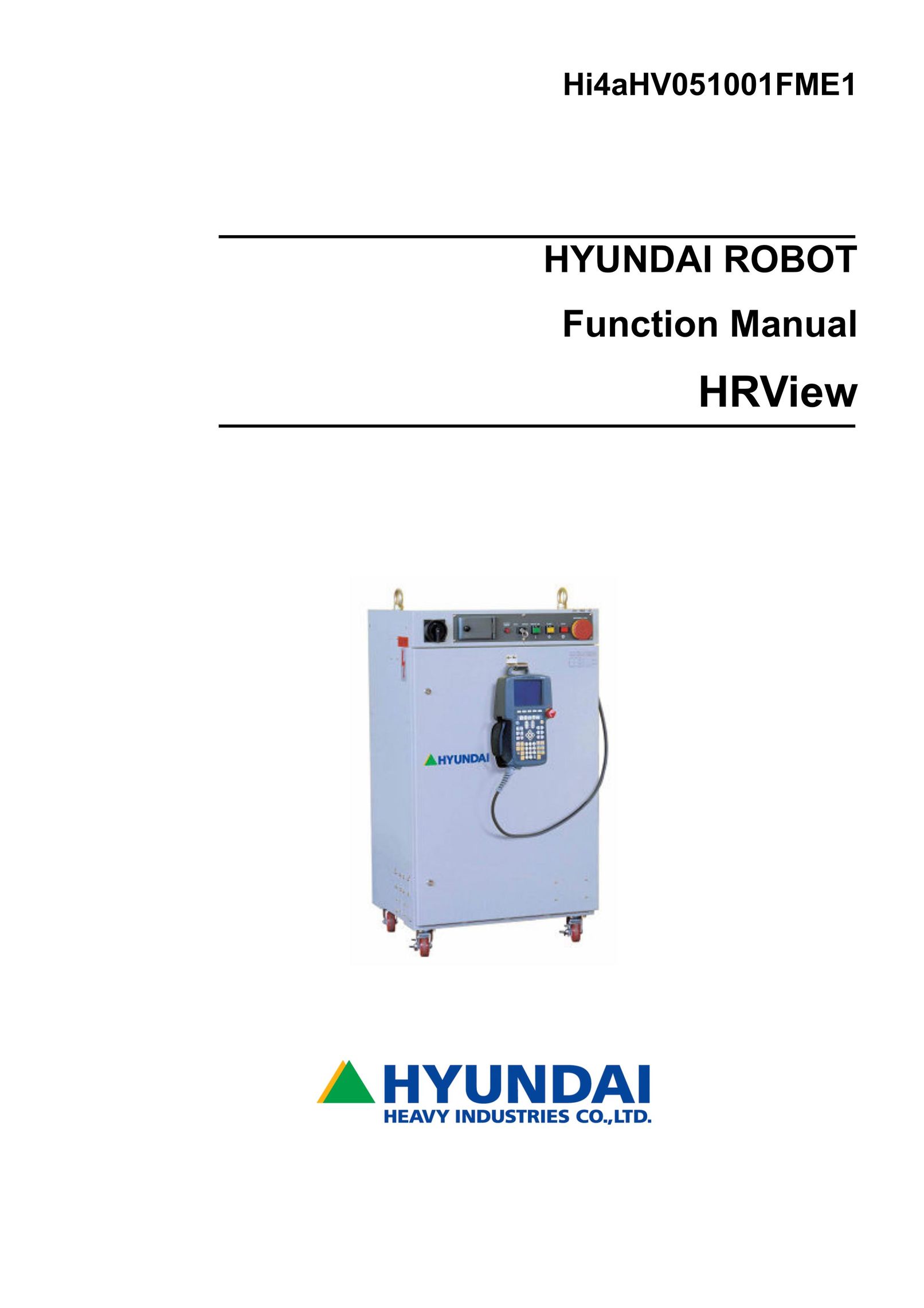 Hyundai Hi4aHV051001FME1 Robotics User Manual