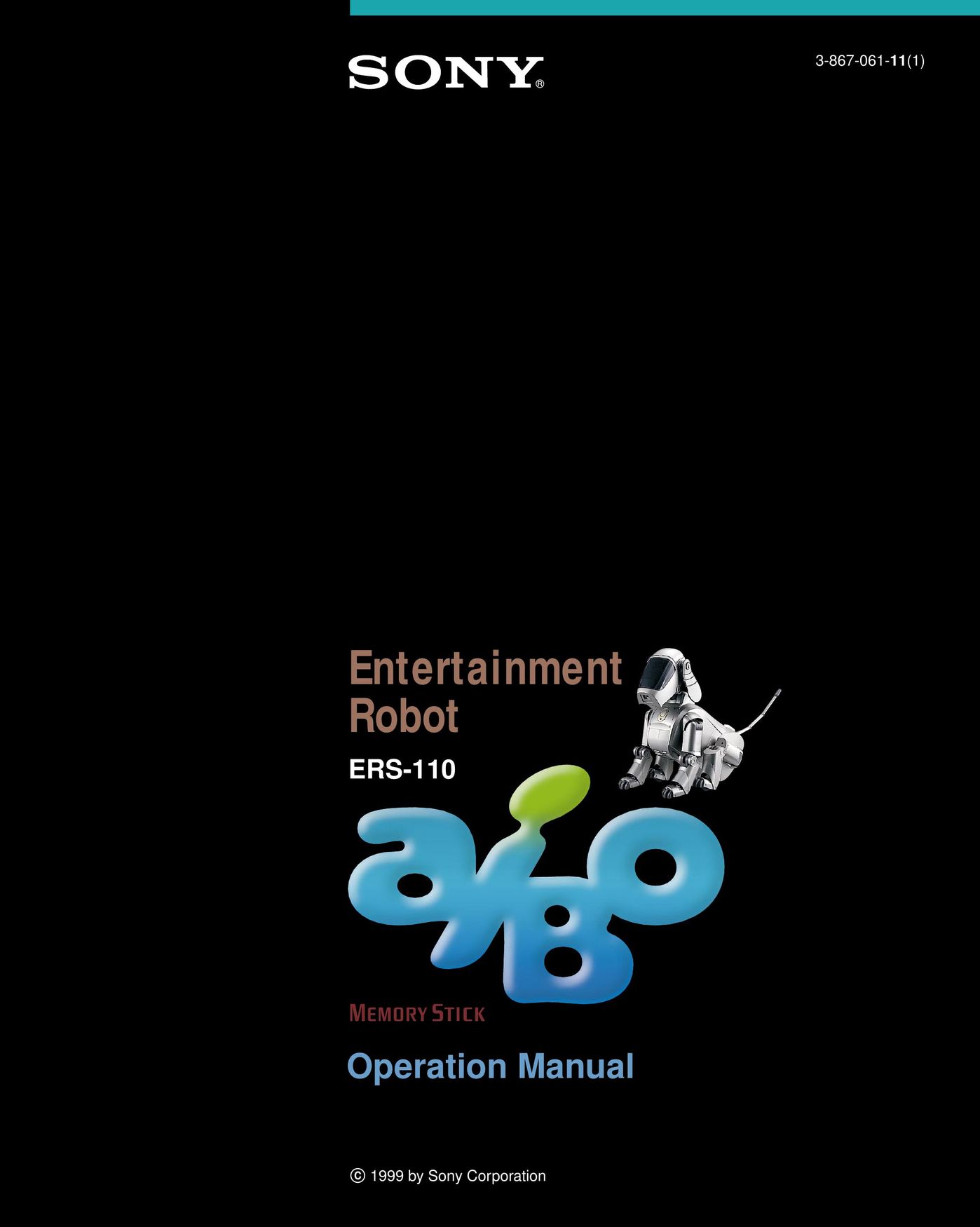 Sony 477 Robotics User Manual