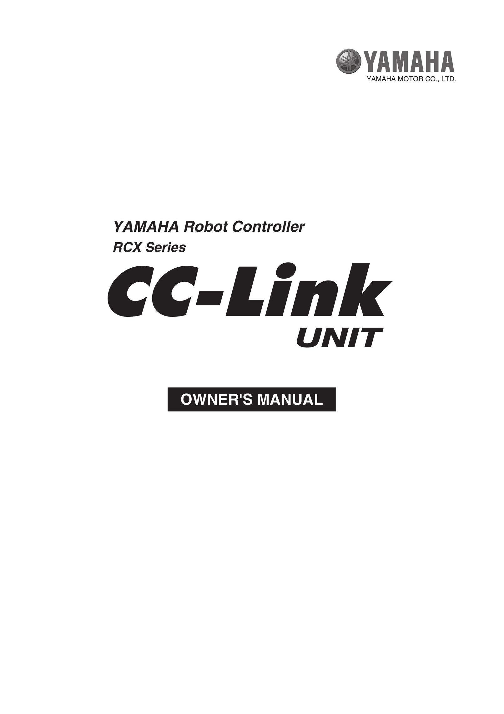 Yamaha Yamaha Robot Controller CC-Link Unit Robotics User Manual