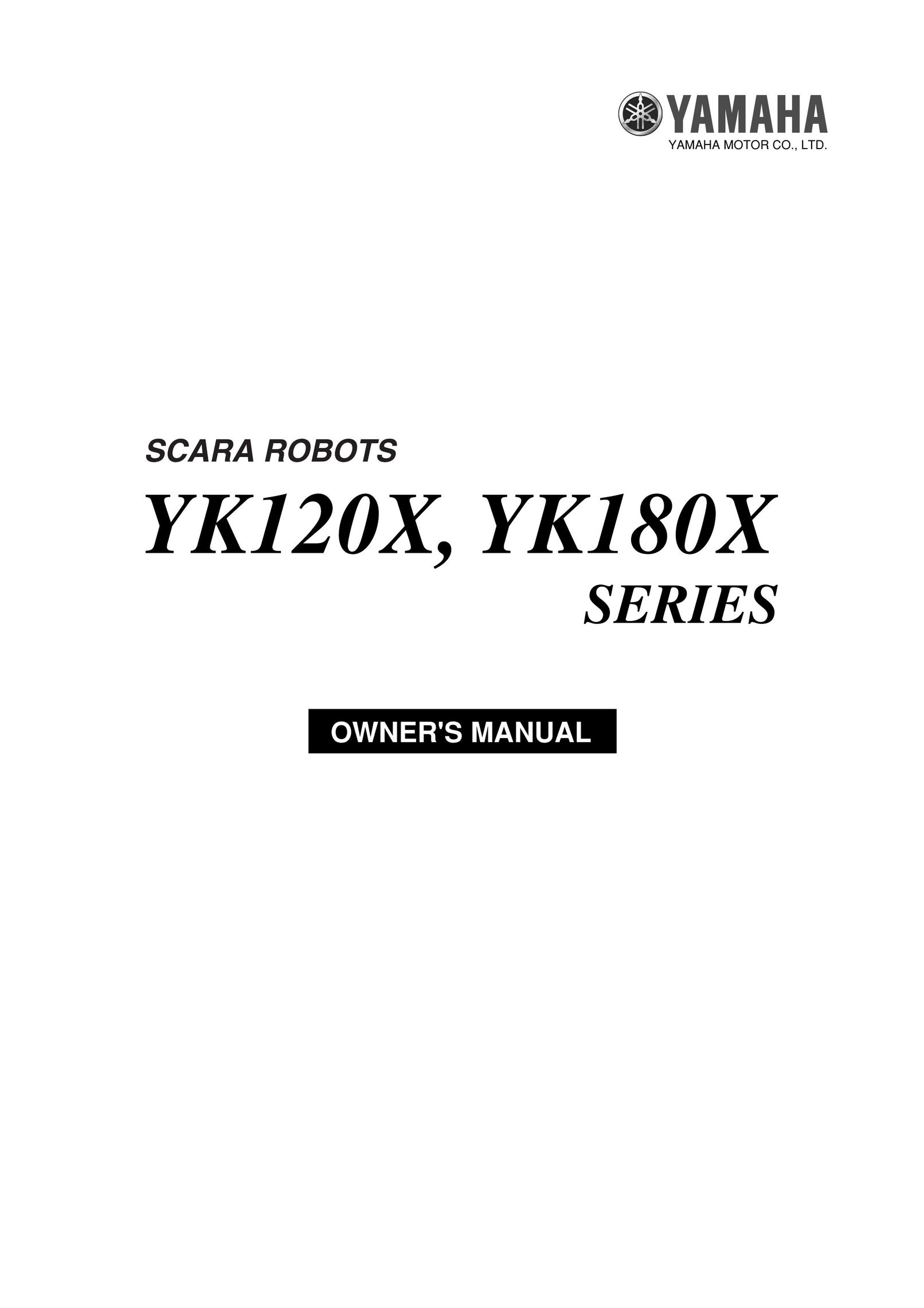 Yamaha YK120X Robotics User Manual
