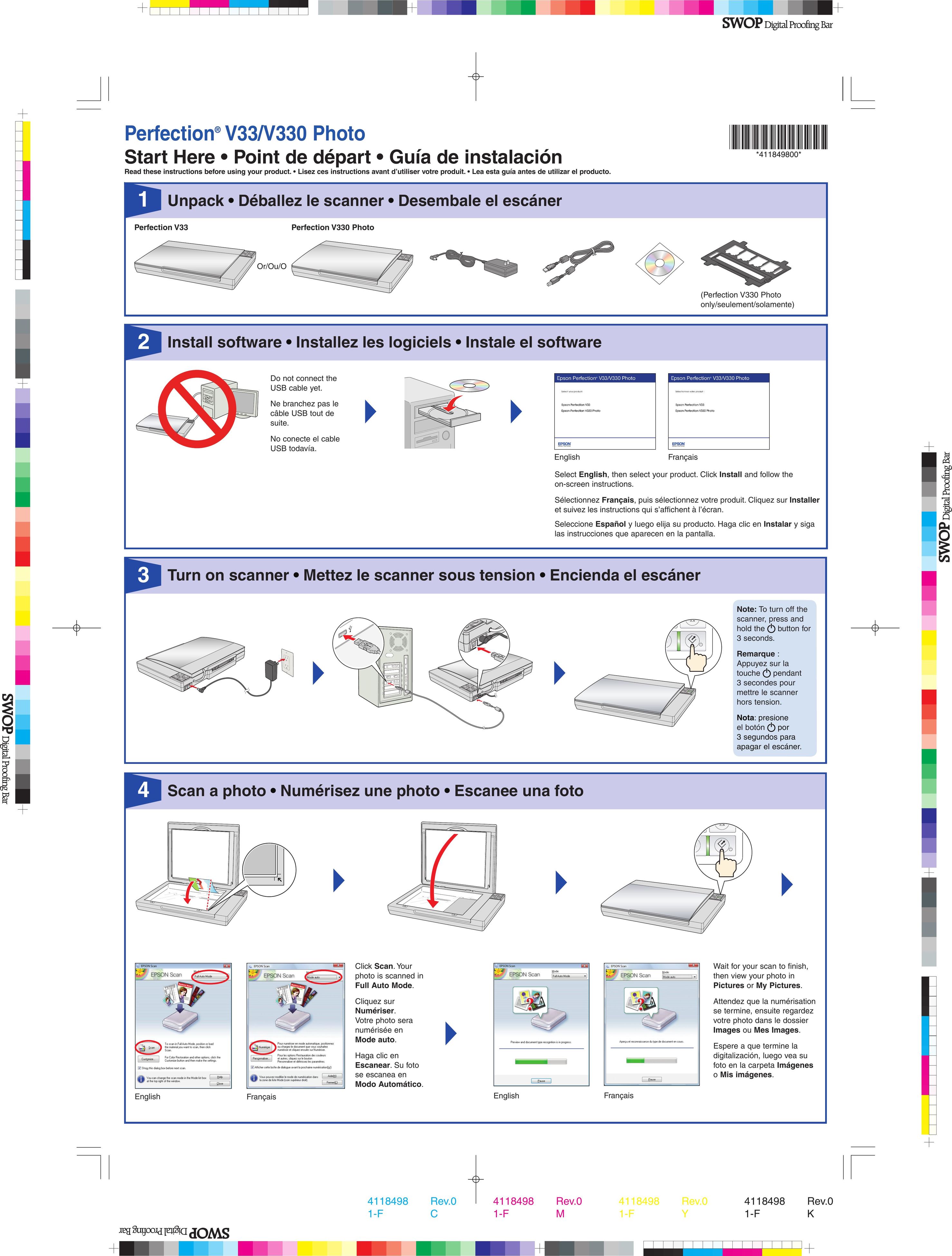 Abbyy USA V330 Scanner User Manual