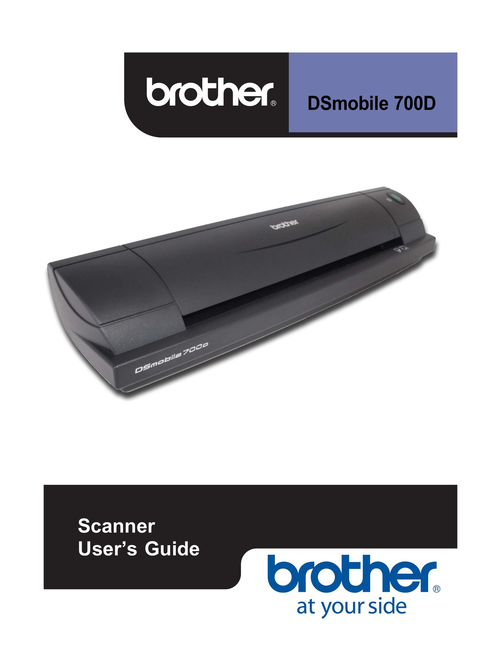 Brother 700D Scanner User Manual