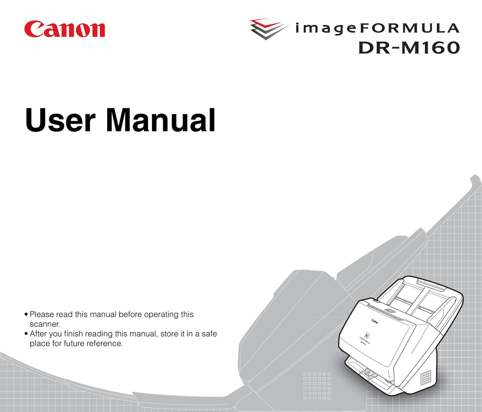 Canon 5483B002 Scanner User Manual